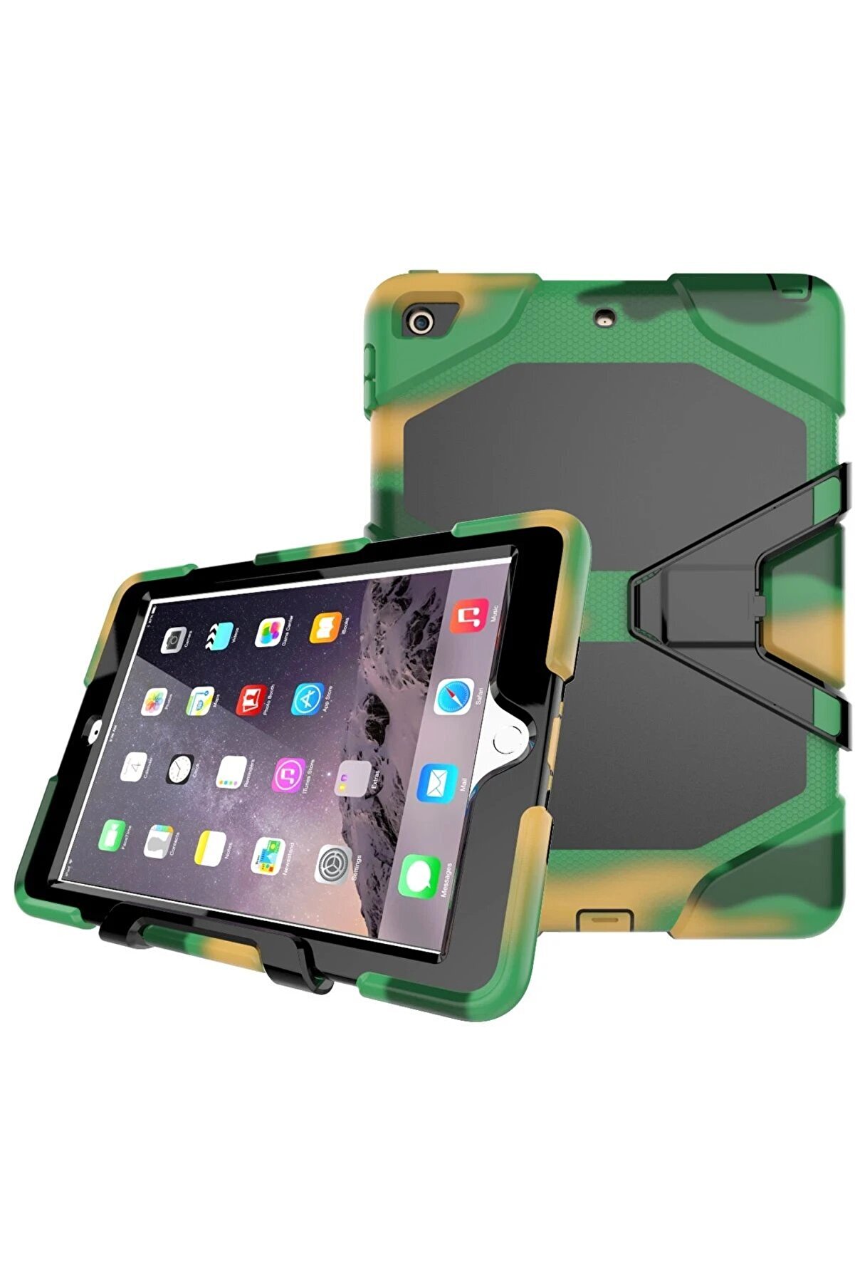 İpad 5 Ai̇r 9.7 Kılıf Gri̇ffi̇n Tablet Kapak - Kamuflaj - Ogz5245-9724