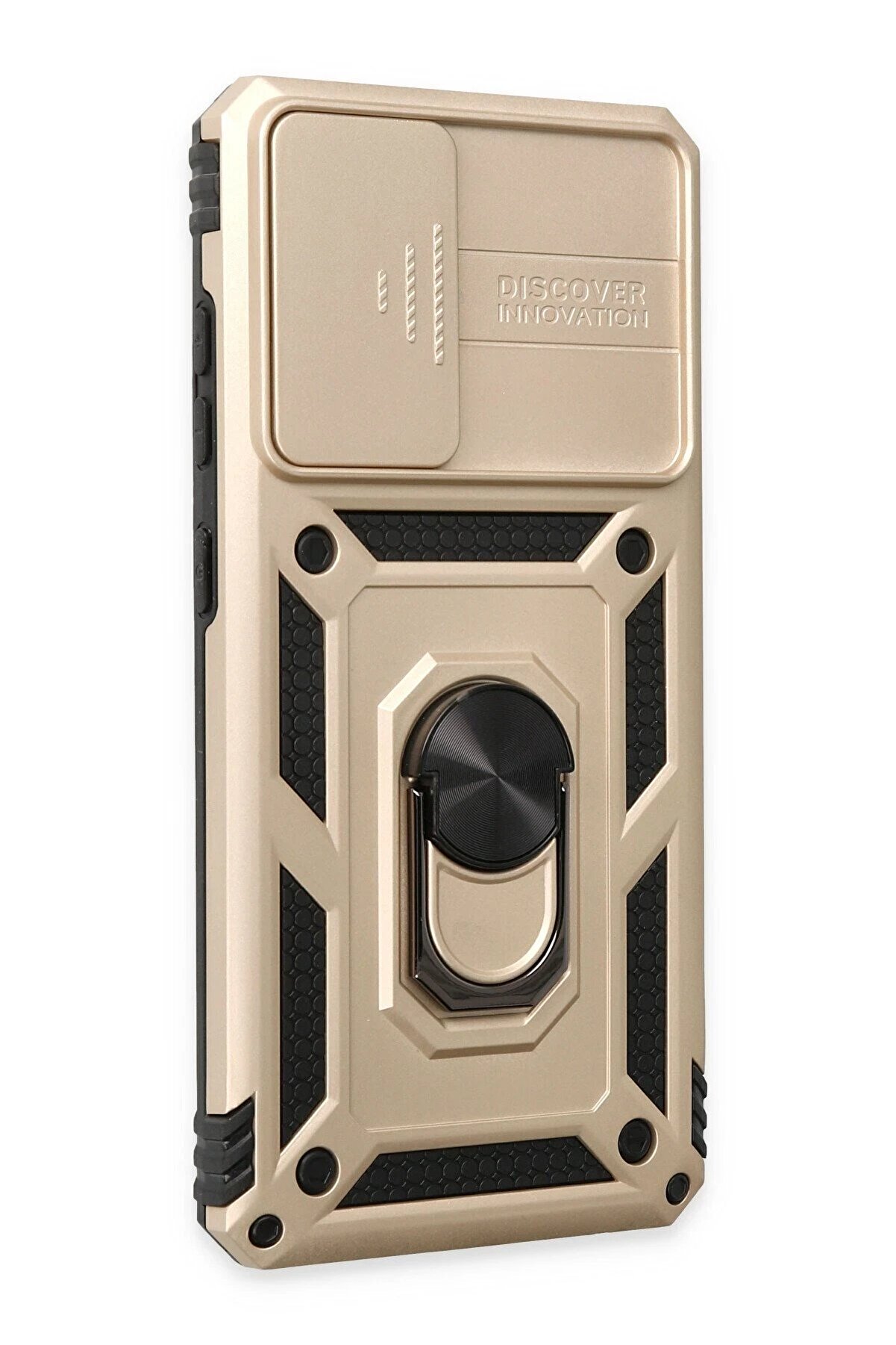 Samsung Galaxy A52 Kılıf Pars Lens Y&uuml;z&uuml;kl&uuml; Si̇li̇kon - Gold - Dropx6627-9684