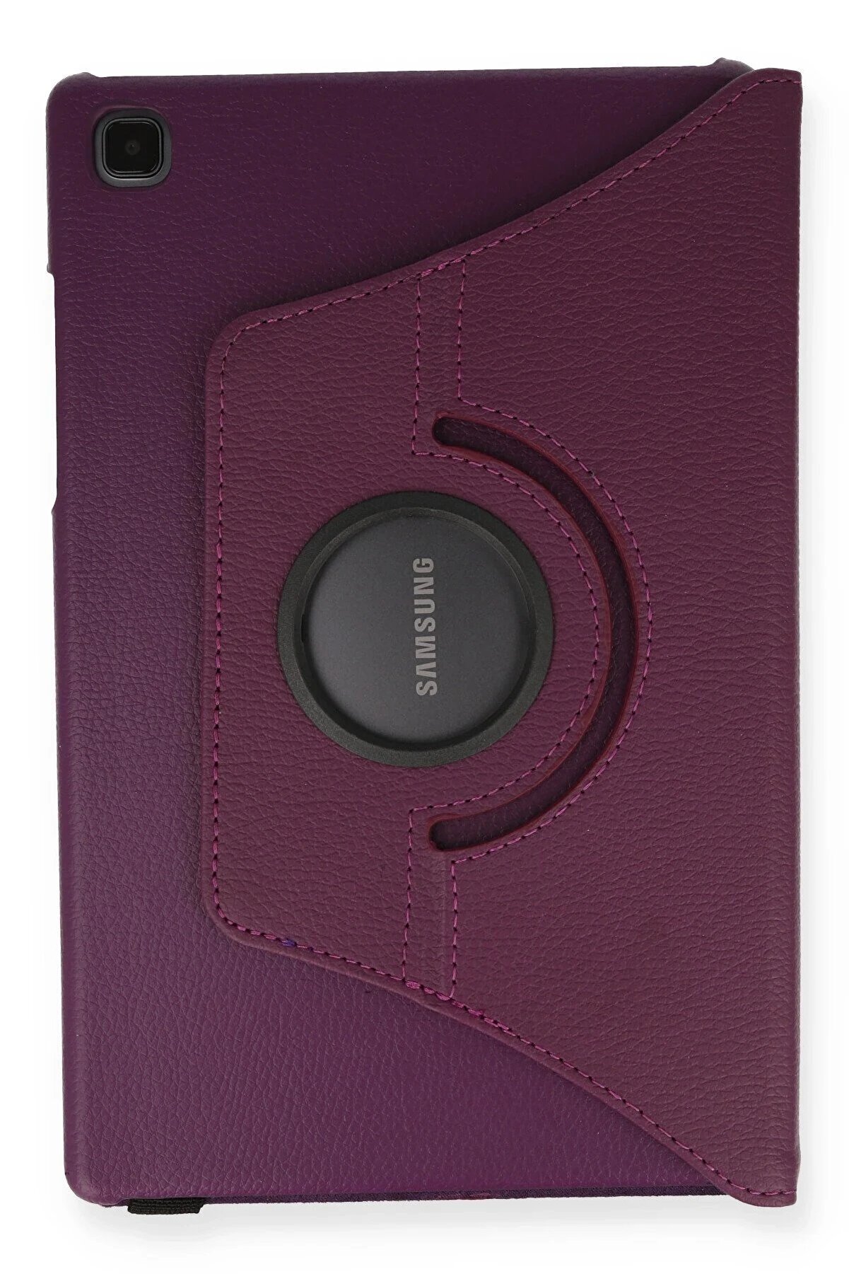 Samsung Galaxy Tab A7 10.4 Kılıf 360 Tablet Deri̇ Kılıf - Mürdüm - Dropx9143-5478