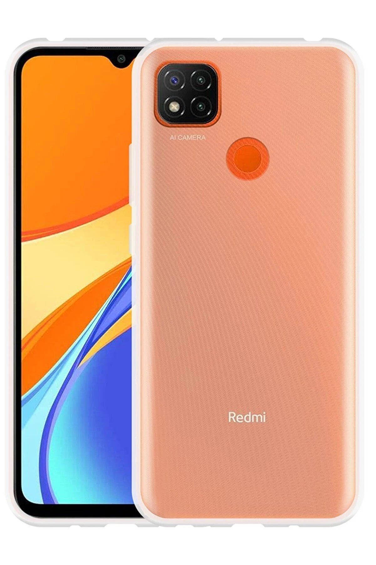 Xi̇aomi̇ Redmi̇ 9C Kılıf Lüx Şeffaf Si̇li̇kon - Dropx5368-9227
