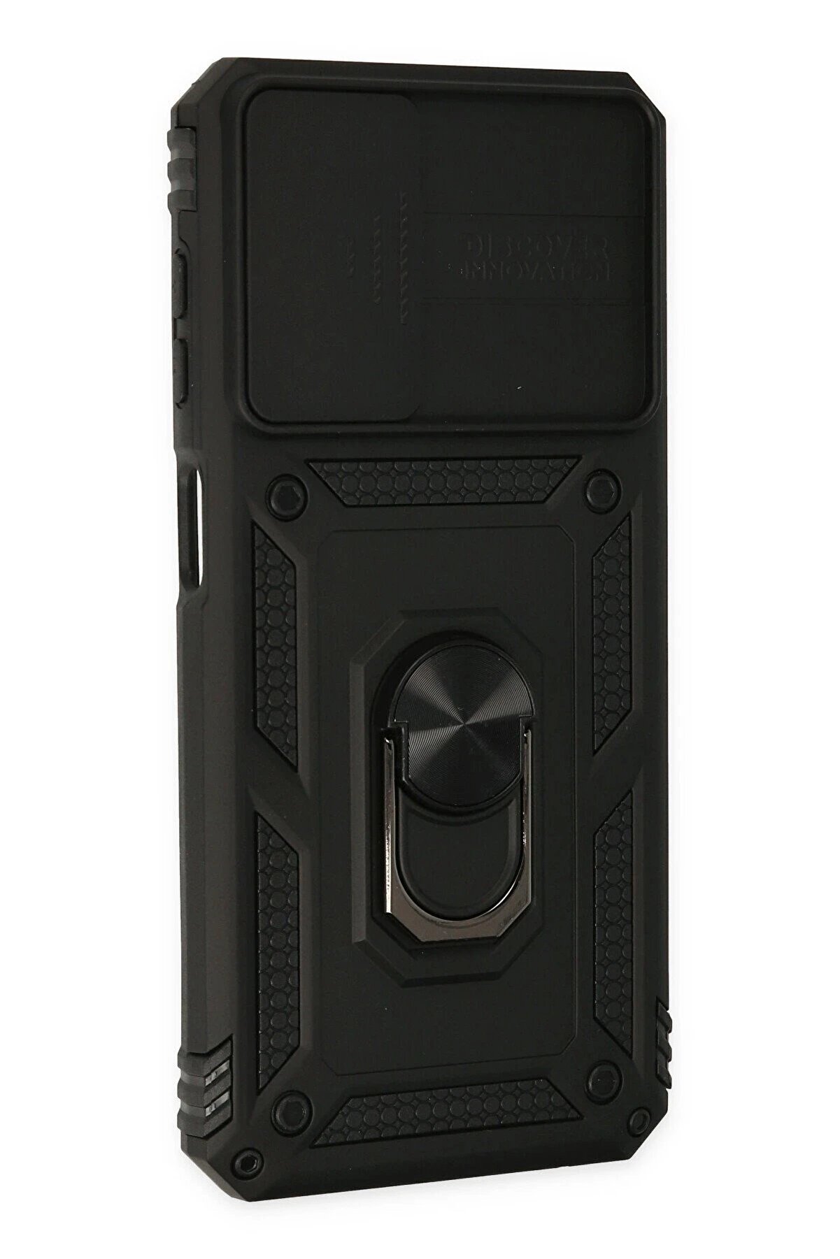 Samsung Galaxy A33 5G Kılıf Pars Lens Yüzüklü Si̇li̇kon - Si̇yah - Dropx3367-7815