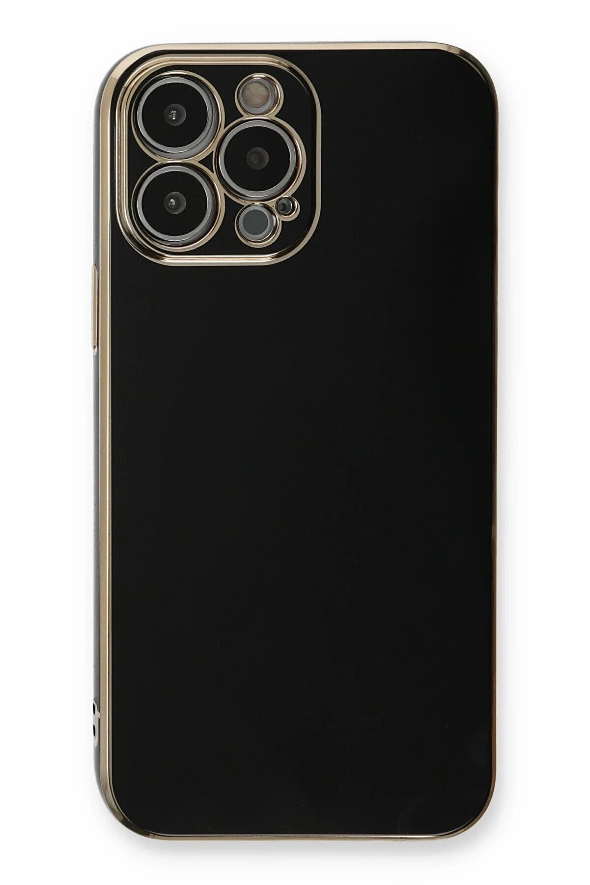 İphone 13 Pro Max Kılıf Volet Si̇li̇kon - Si̇yah - Dropx5533-2445