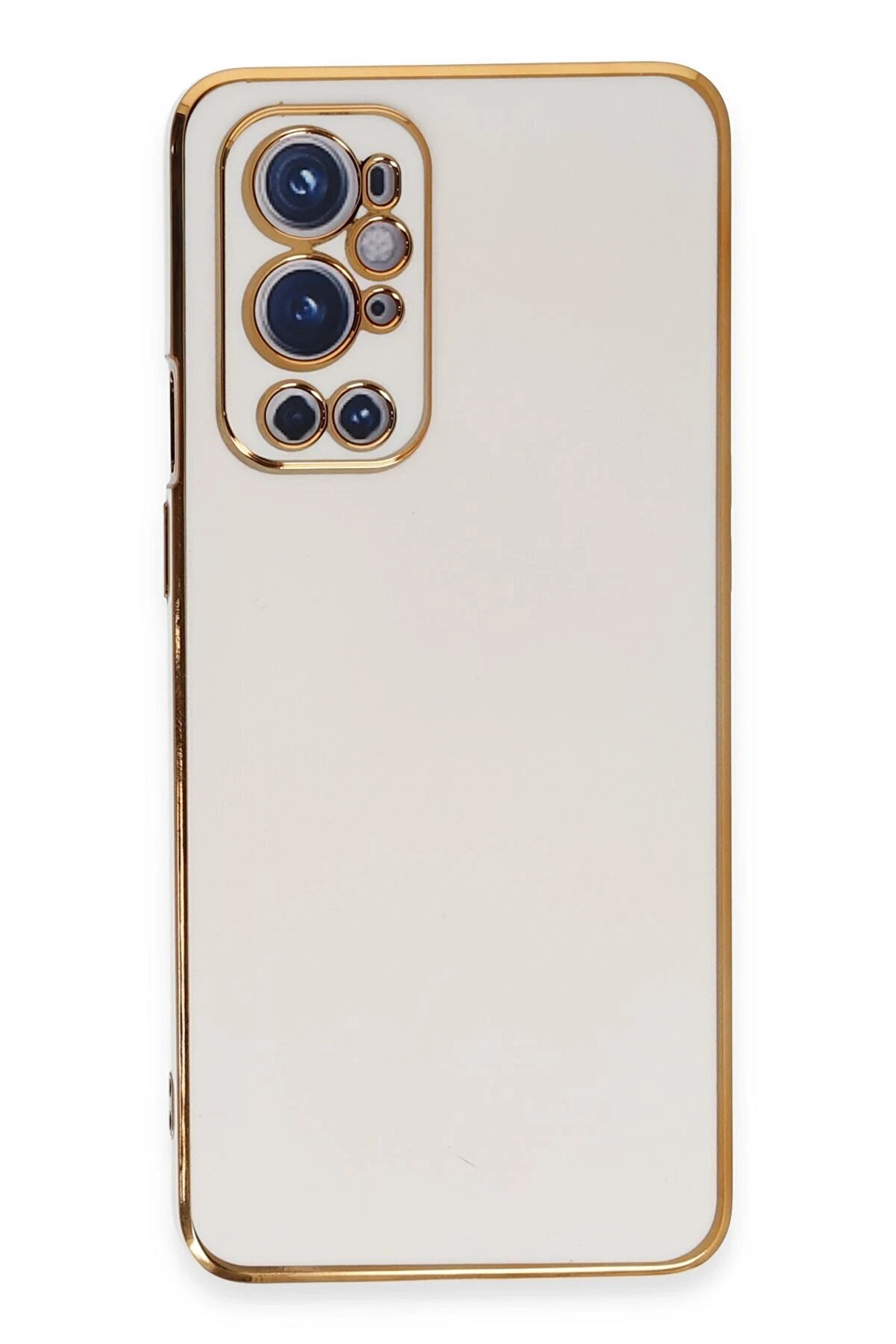 CepteToptan One Plus 9 Pro Kılıf Volet Silikon - Beyaz - NEO5286-2903