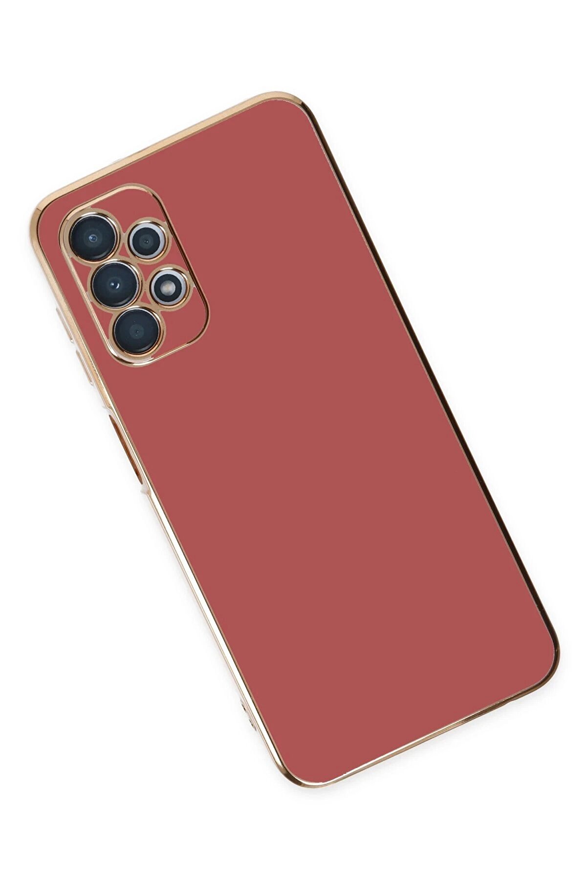 Samsung Galaxy A13 4G Kılıf Volet Si̇li̇kon - Kırmızı - Dropx3803-9869