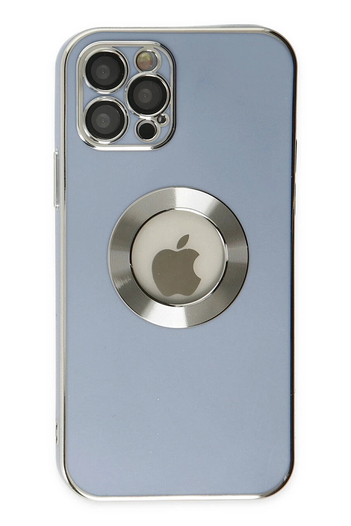 İphone 12 Pro Kılıf Store Si̇li̇kon - Si̇erra Blue - Dropx7962-1613