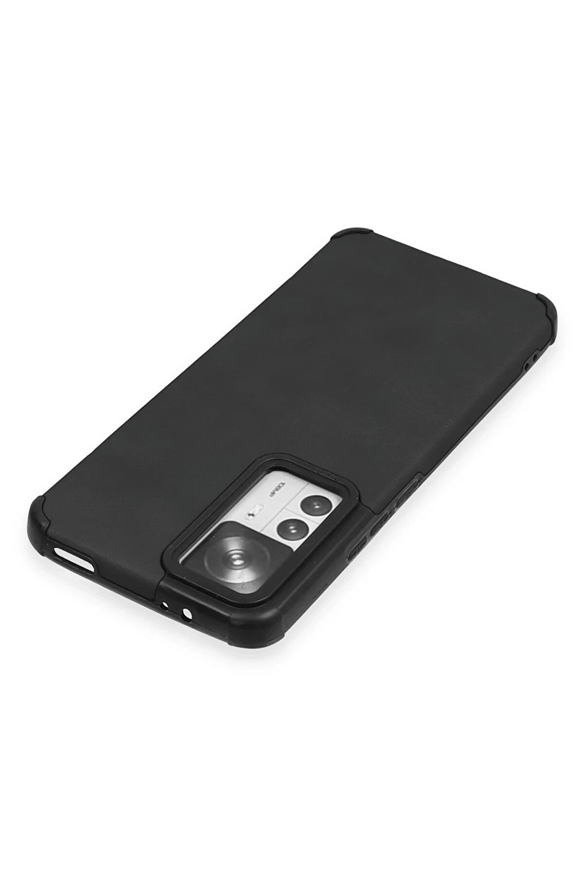 Xi̇aomi̇ Mi̇ 12T Kılıf Loop Deri̇ Si̇li̇kon - Si̇yah - Dropx4598-8337