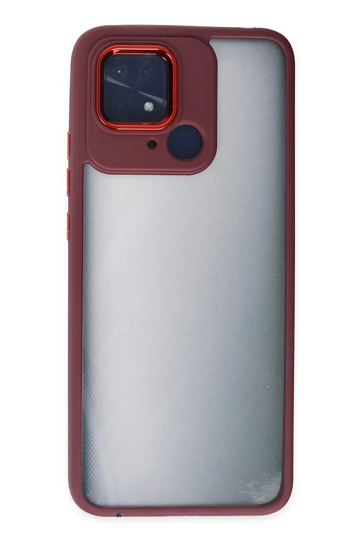 Xi̇aomi̇ Redmi̇ 10C Kılıf Dora Kapak - Kırmızı - Dropx6275-5607