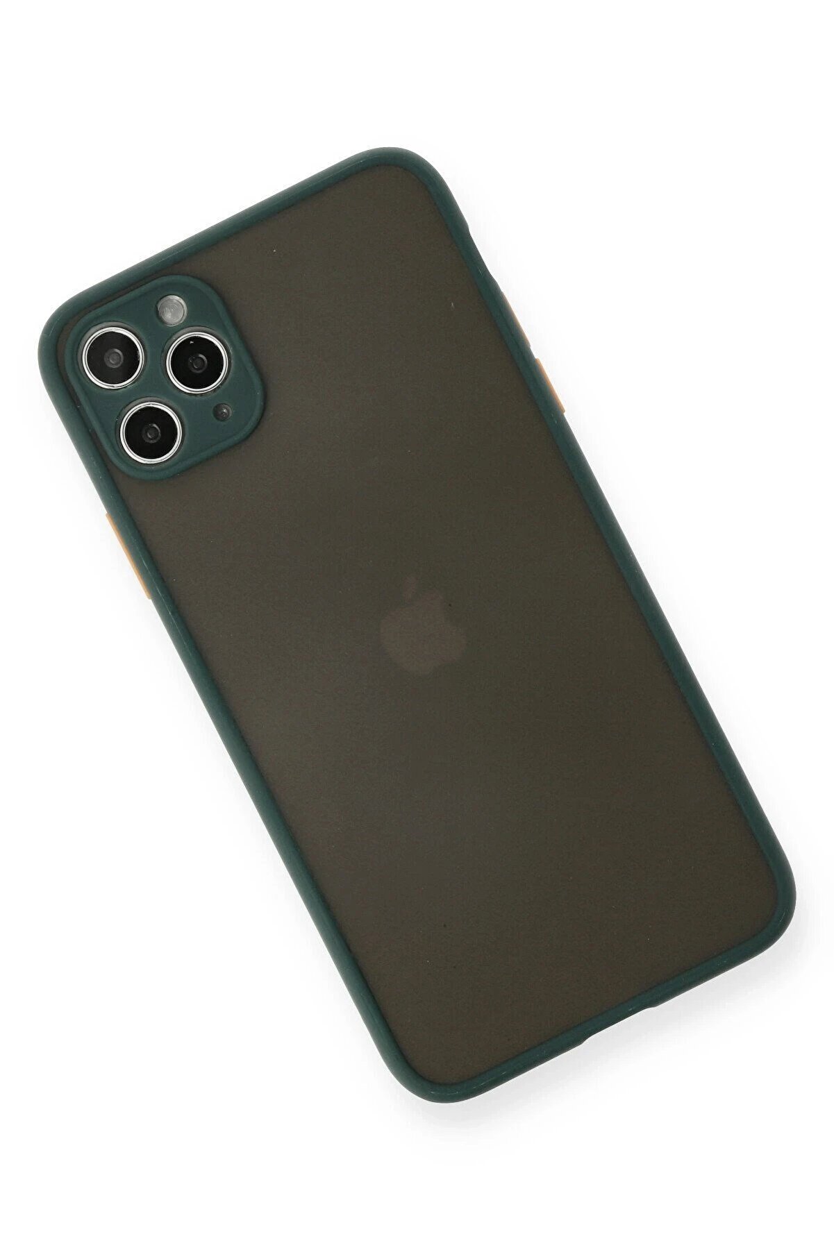 İphone 11 Pro Max Kılıf Montreal Si̇li̇kon Kapak - Yeşi̇l - Dropx7690-5214