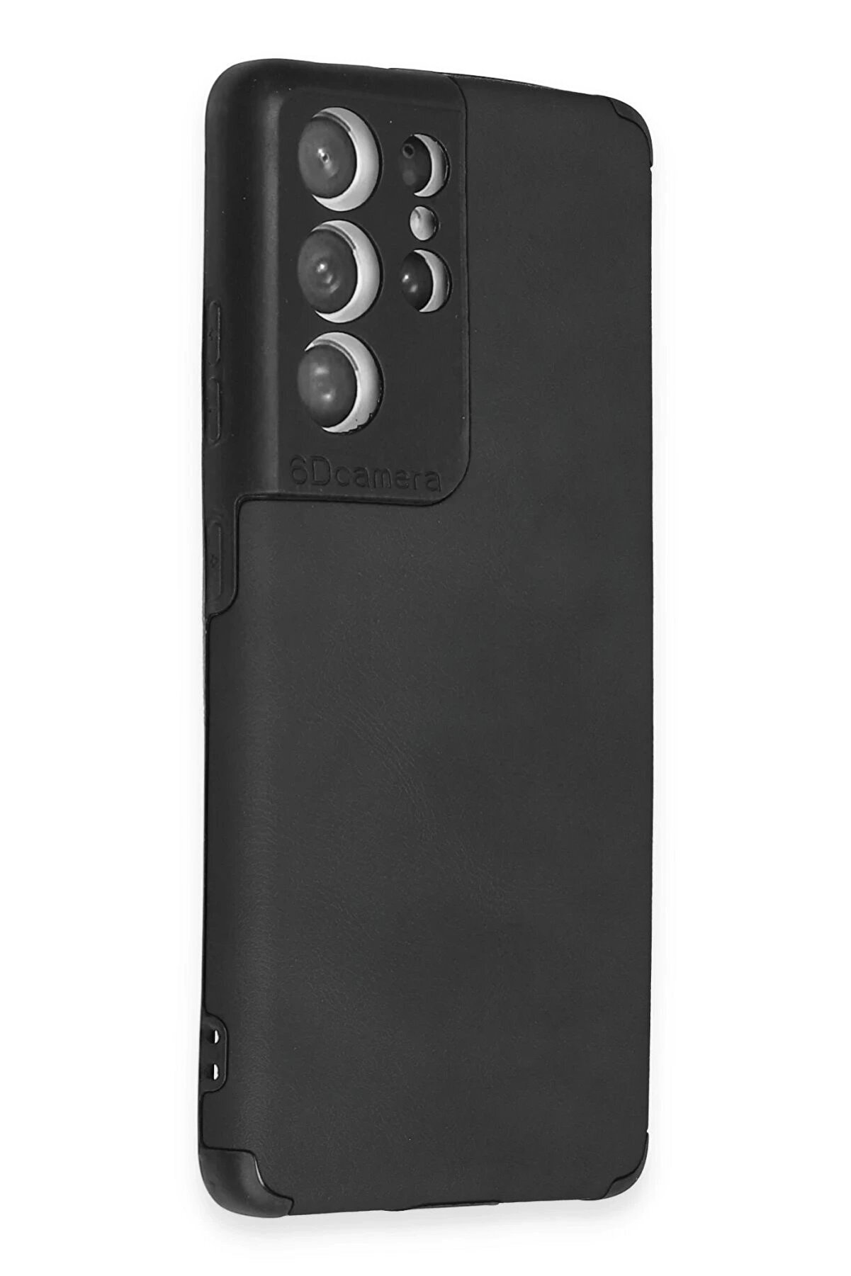 Samsung Galaxy S21 Ultra Kılıf Loop Deri̇ Si̇li̇kon - Si̇yah - Dropx6195-2612