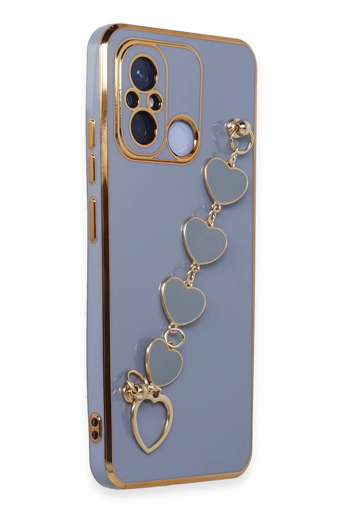 Xi̇aomi̇ Redmi̇ 12C Kılıf Esi̇la Si̇li̇kon - Gri̇ - Dropx7464-2404