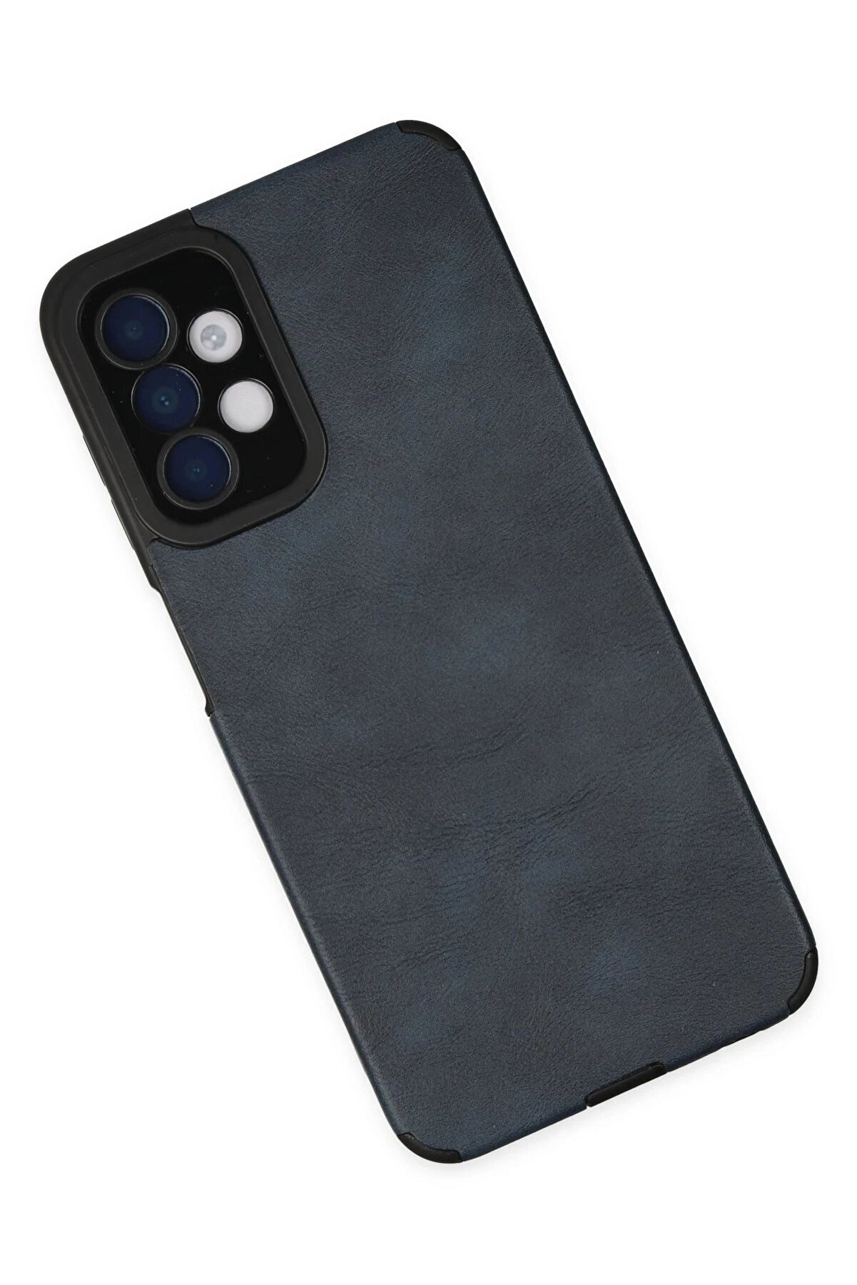 Samsung Galaxy A04S Kılıf Loop Deri̇ Si̇li̇kon - Laci̇vert - Dropx6730-2767