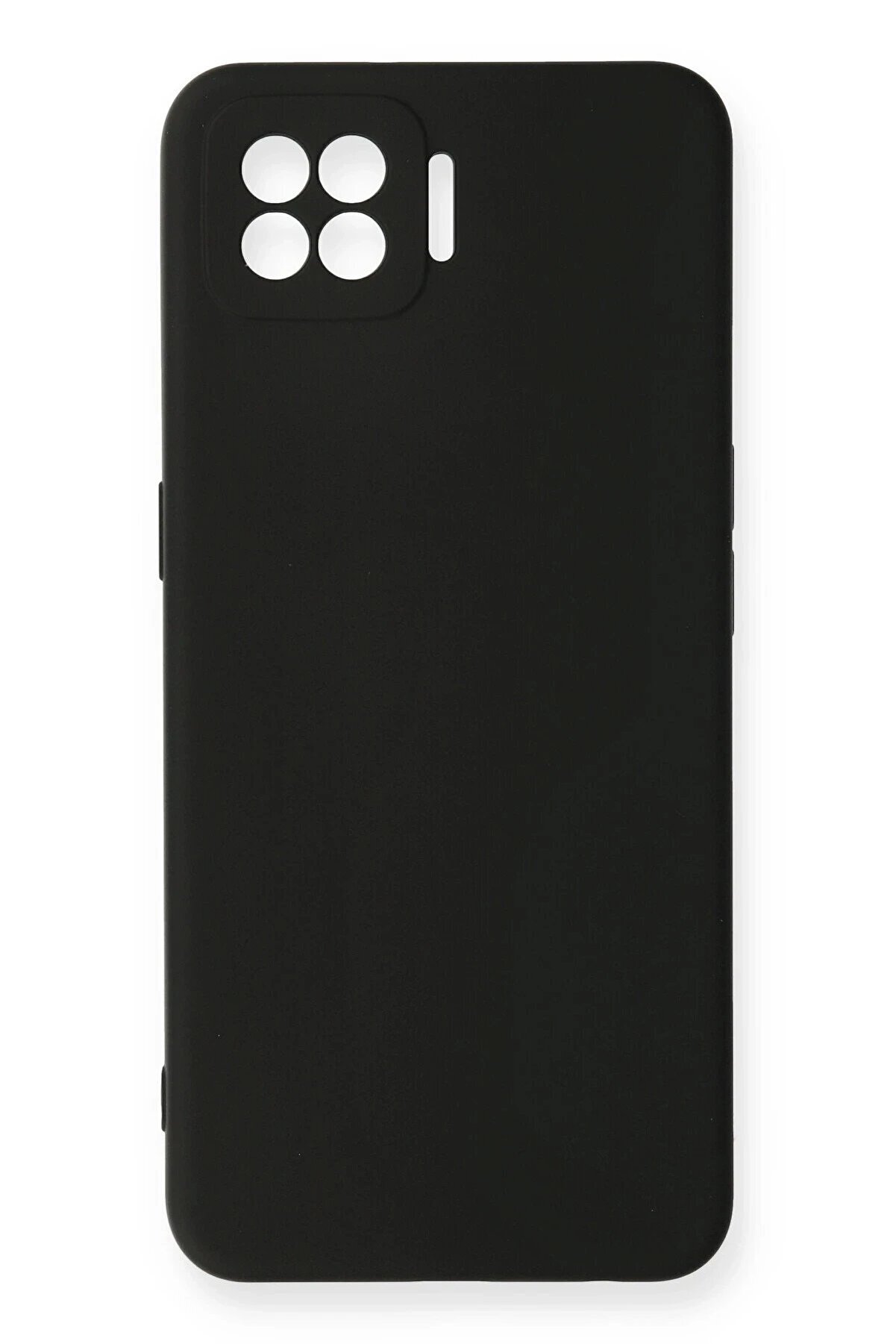 CepteToptan Oppo A73 Kılıf Nano içi Kadife Silikon - Siyah - DROPX2029-2568