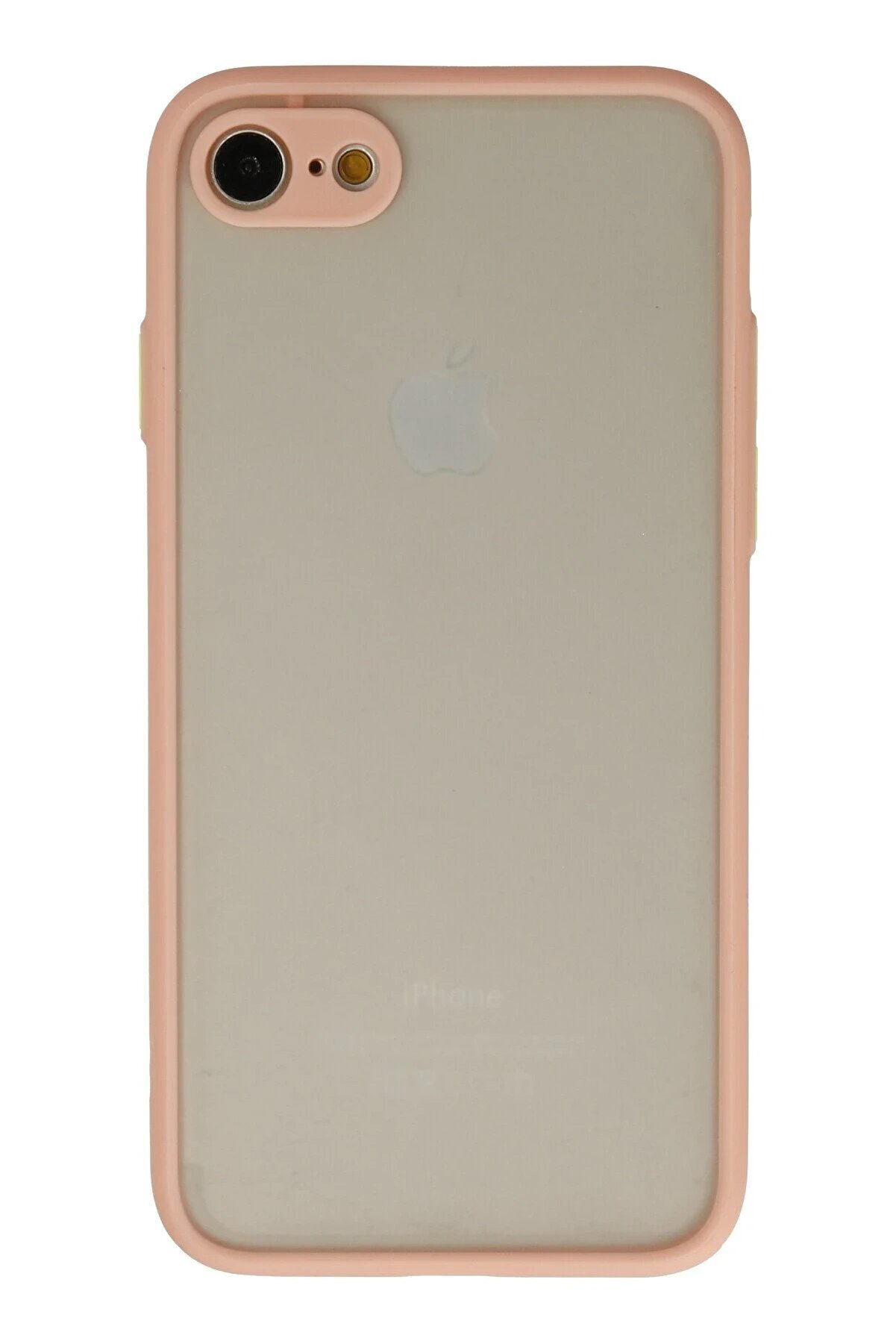 CepteToptan iPhone 7 Kılıf Montreal Silikon Kapak - Pembe - DROPX7699-2226