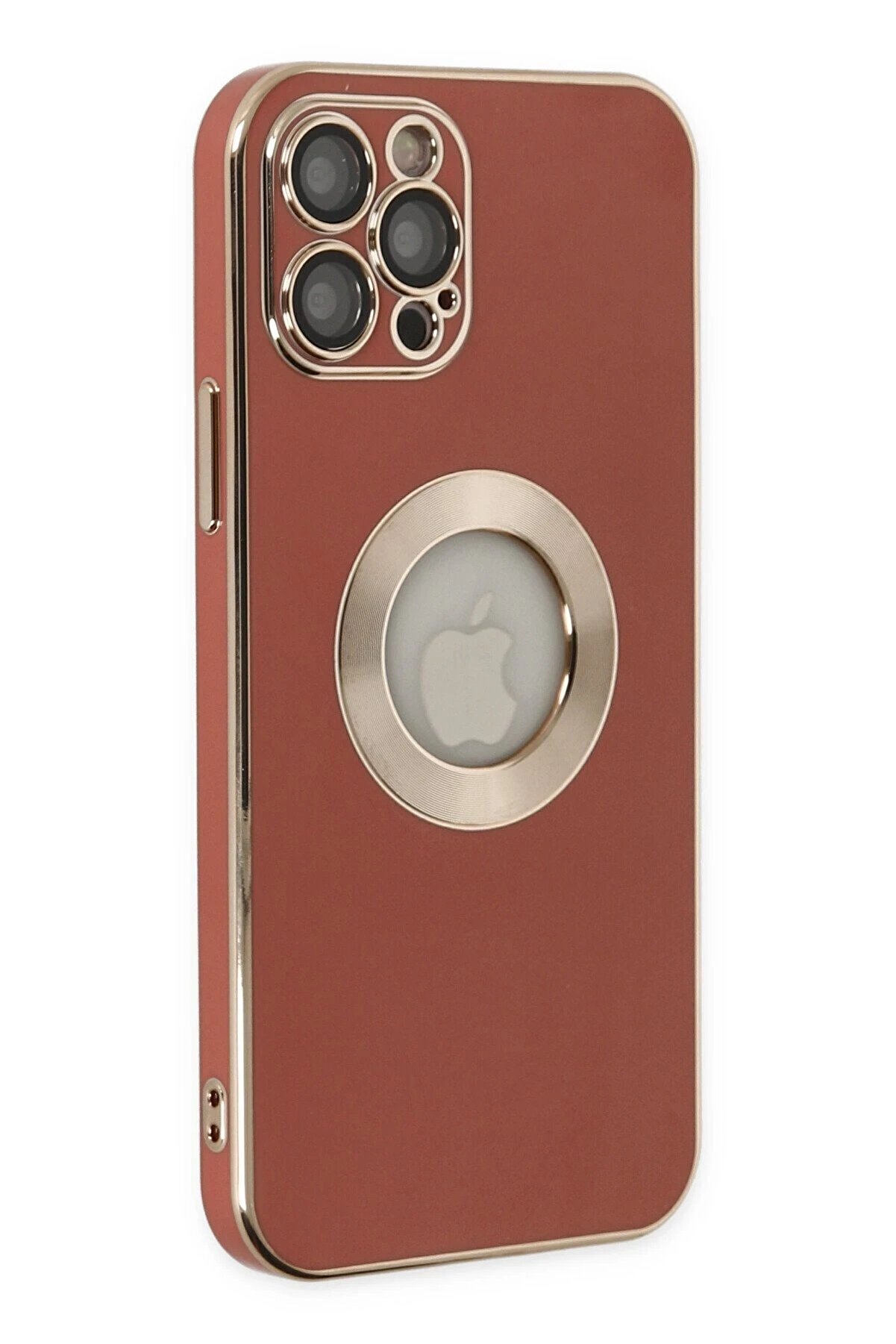 CepteToptan iPhone 12 Pro Kılıf Store Silikon - Kırmızı - DROPX9577-5544