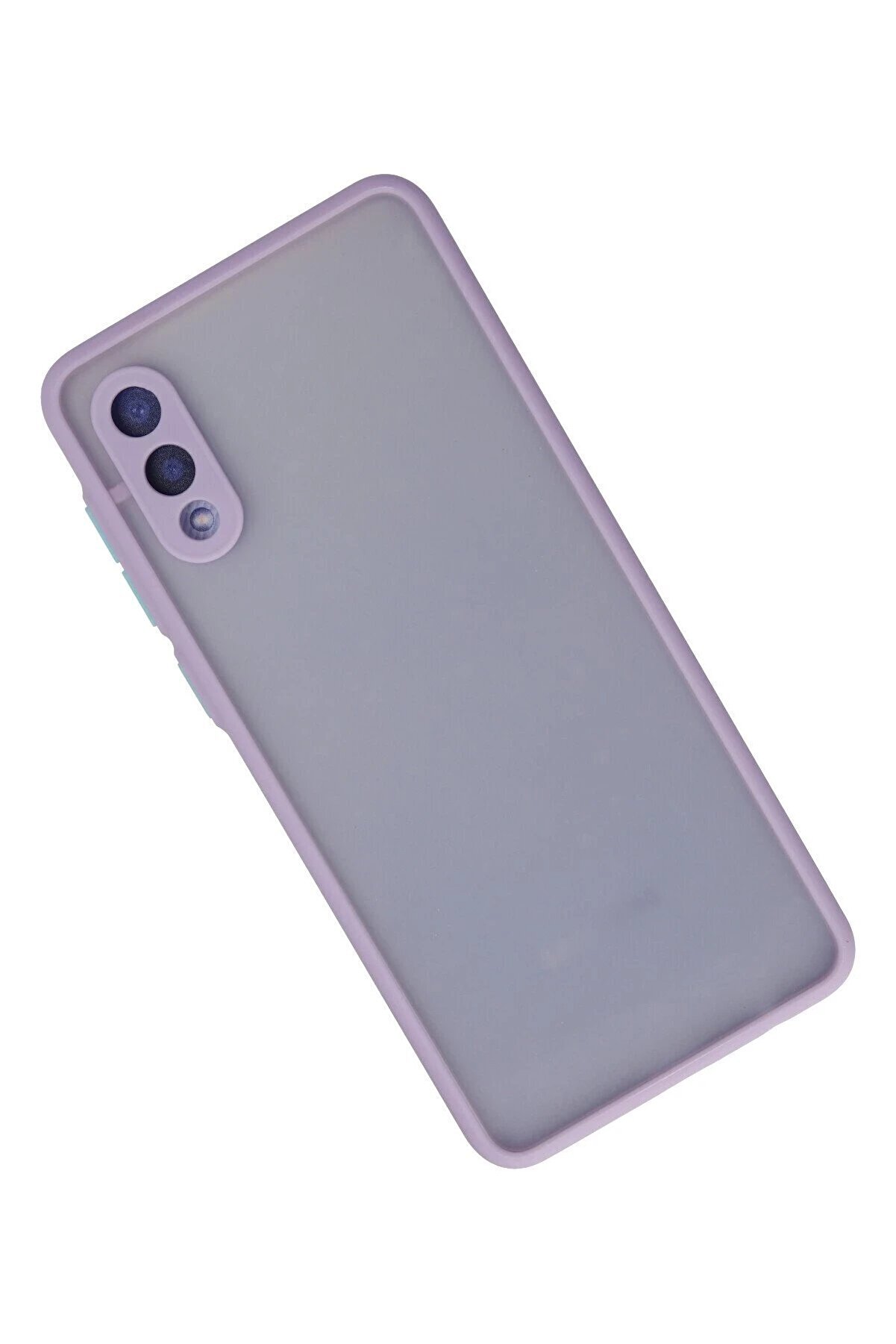 Samsung Galaxy A02 Kılıf Montreal Si̇li̇kon Kapak - Mor - Dropx5533-8166