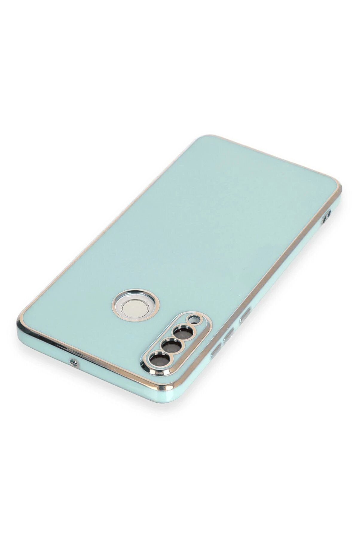 Huawei̇ P30 Li̇te Kılıf Volet Si̇li̇kon - Açık Yeşi̇l - Dropx3232-4977