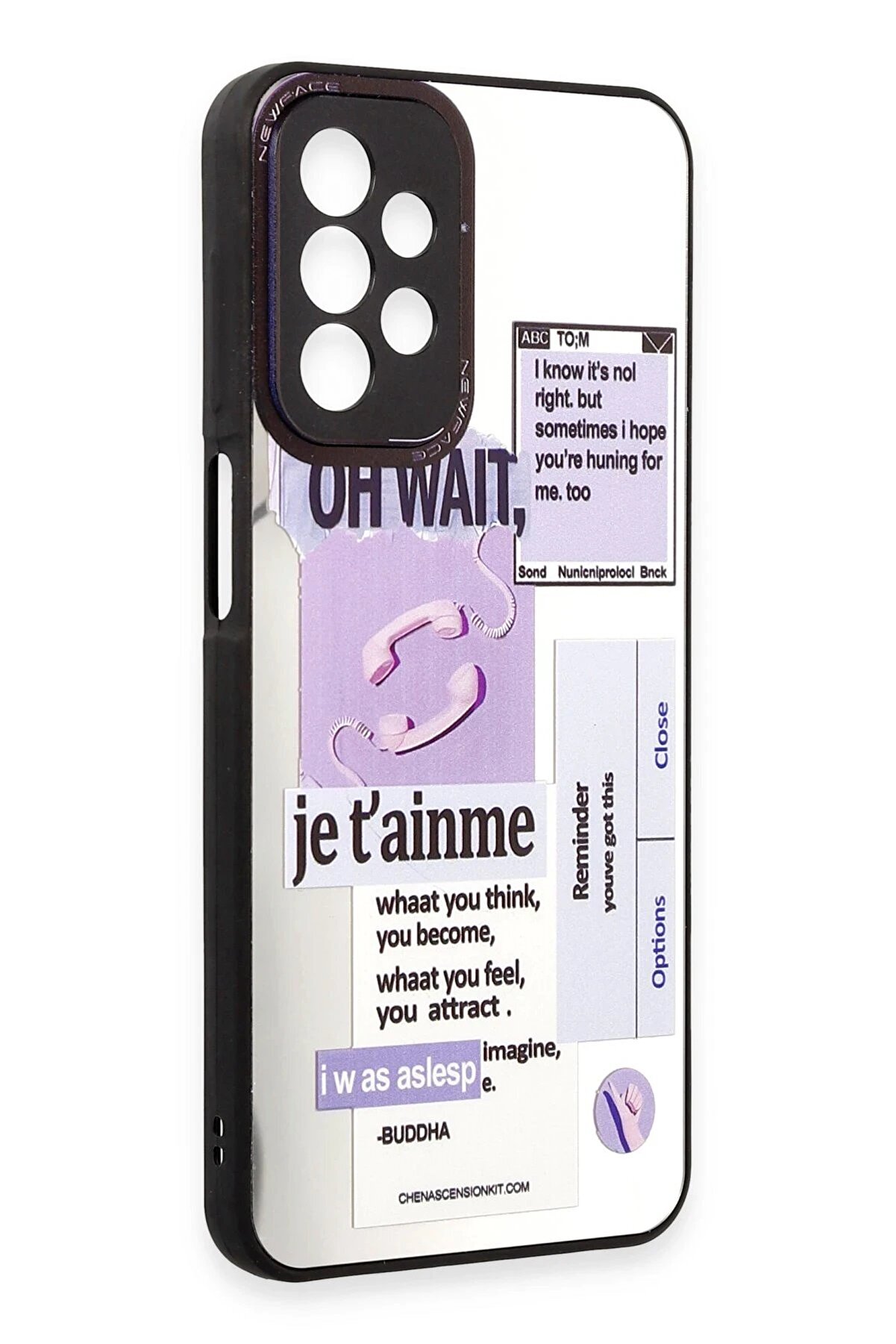 CepteToptan Samsung Galaxy A23 4G Kılıf Mirror Desenli Kapak - Mirror - 4 - DROPX9131-5875