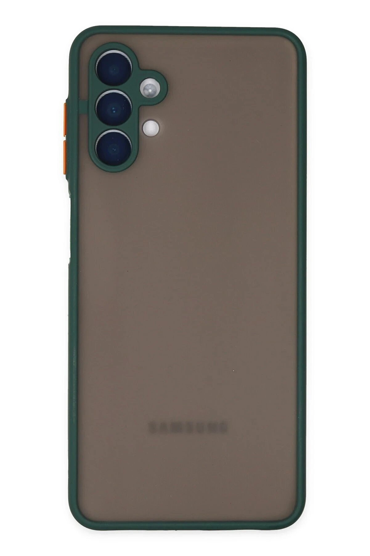 CepteToptan Samsung Galaxy A04S Kılıf Montreal Silikon Kapak - Yeşil - DROPX8727-7192