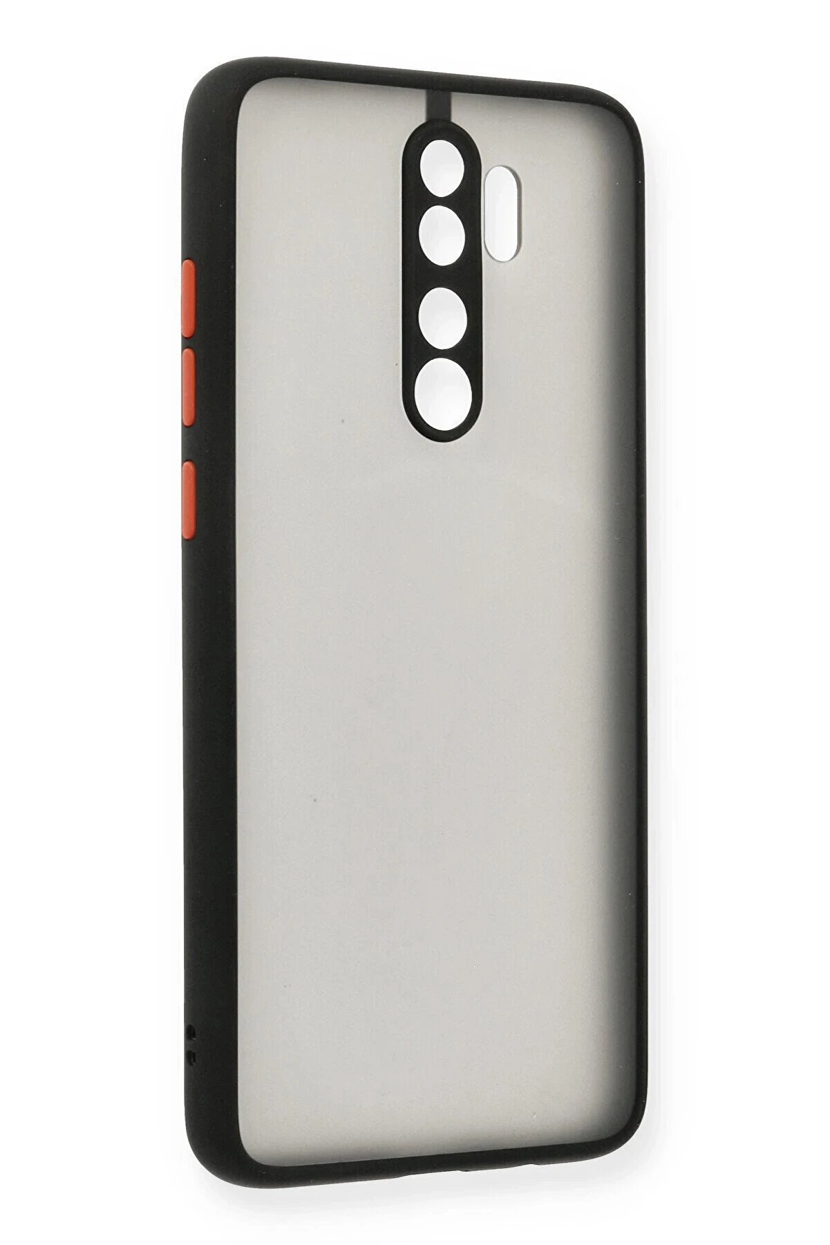 CepteToptan Xiaomi Redmi Note 8 Pro Kılıf Montreal Silikon Kapak - Siyah - DROPX6972-2252