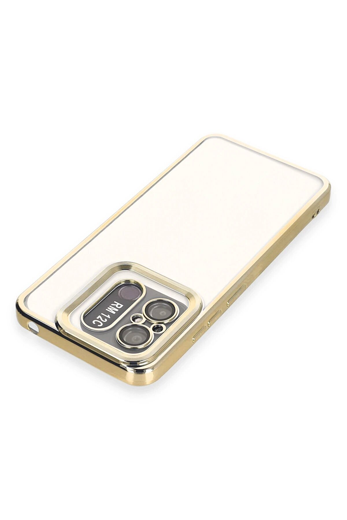 Xi̇aomi̇ Redmi̇ 12C Kılıf Slot Si̇li̇kon - Gold - Dropx9443-7884