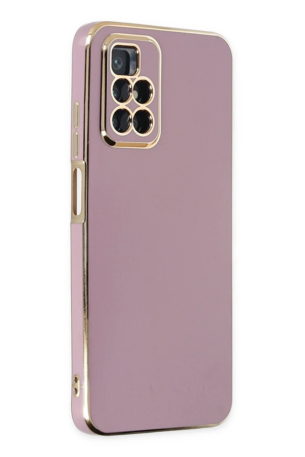 Xi̇aomi̇ Redmi̇ 10 2022 Kılıf Volet Si̇li̇kon - Mor - Dropx5500-2528