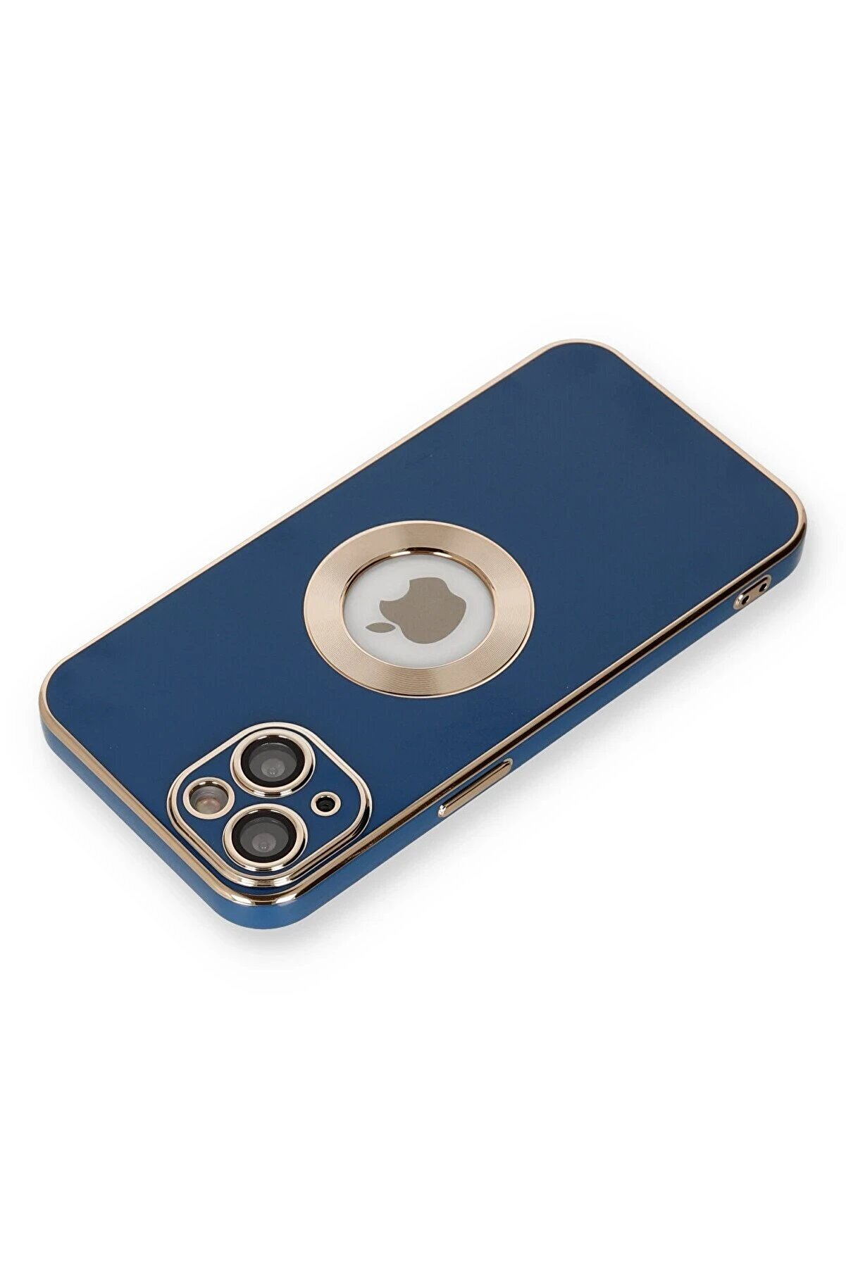 İphone 14 Plus Kılıf Store Si̇li̇kon - Mavi̇ - Dropx3943-5251