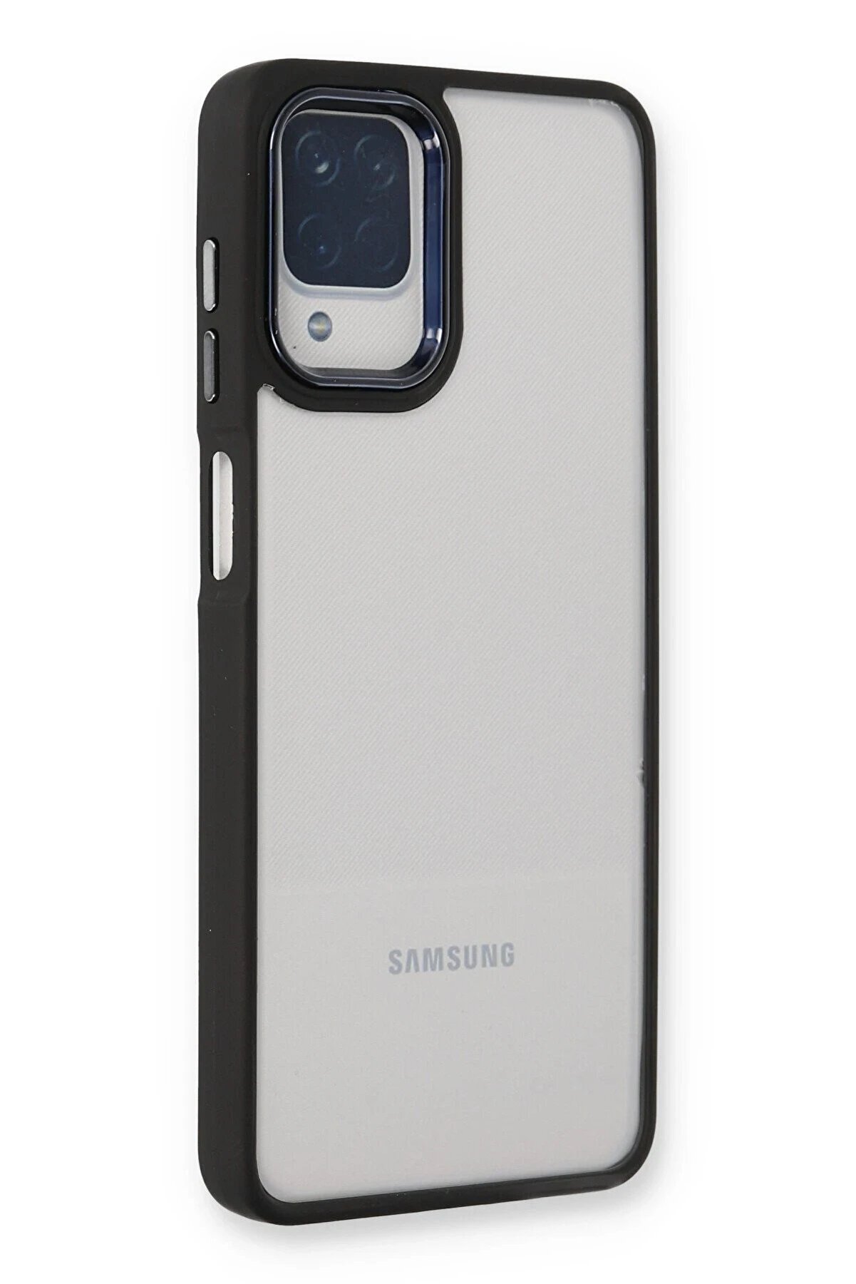 CepteToptan Samsung Galaxy A22 Kılıf Dora Kapak - Siyah - DROPX1335-6329