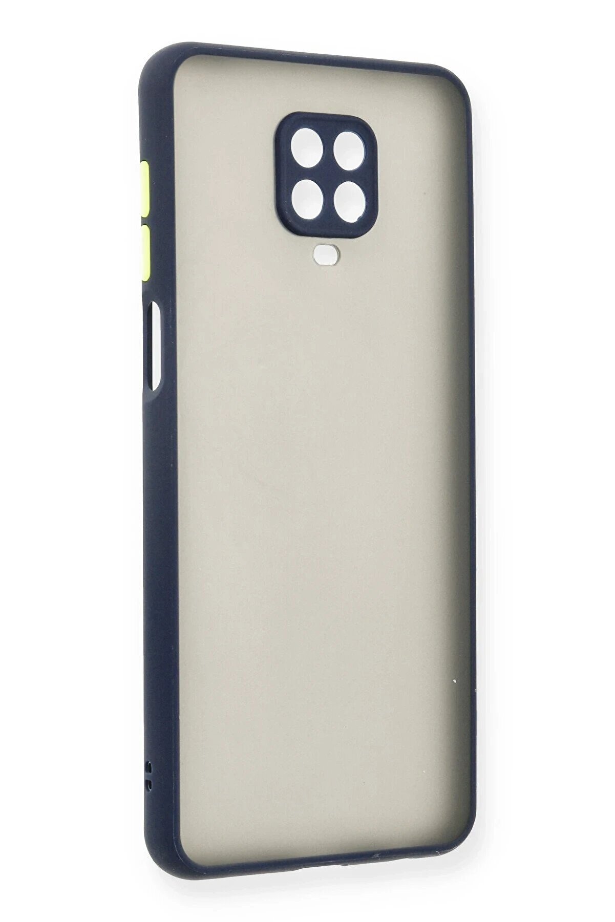 CepteToptan Xiaomi Redmi Note 9 Pro Kılıf Montreal Silikon Kapak - Lacivert - DROPX2405-4714