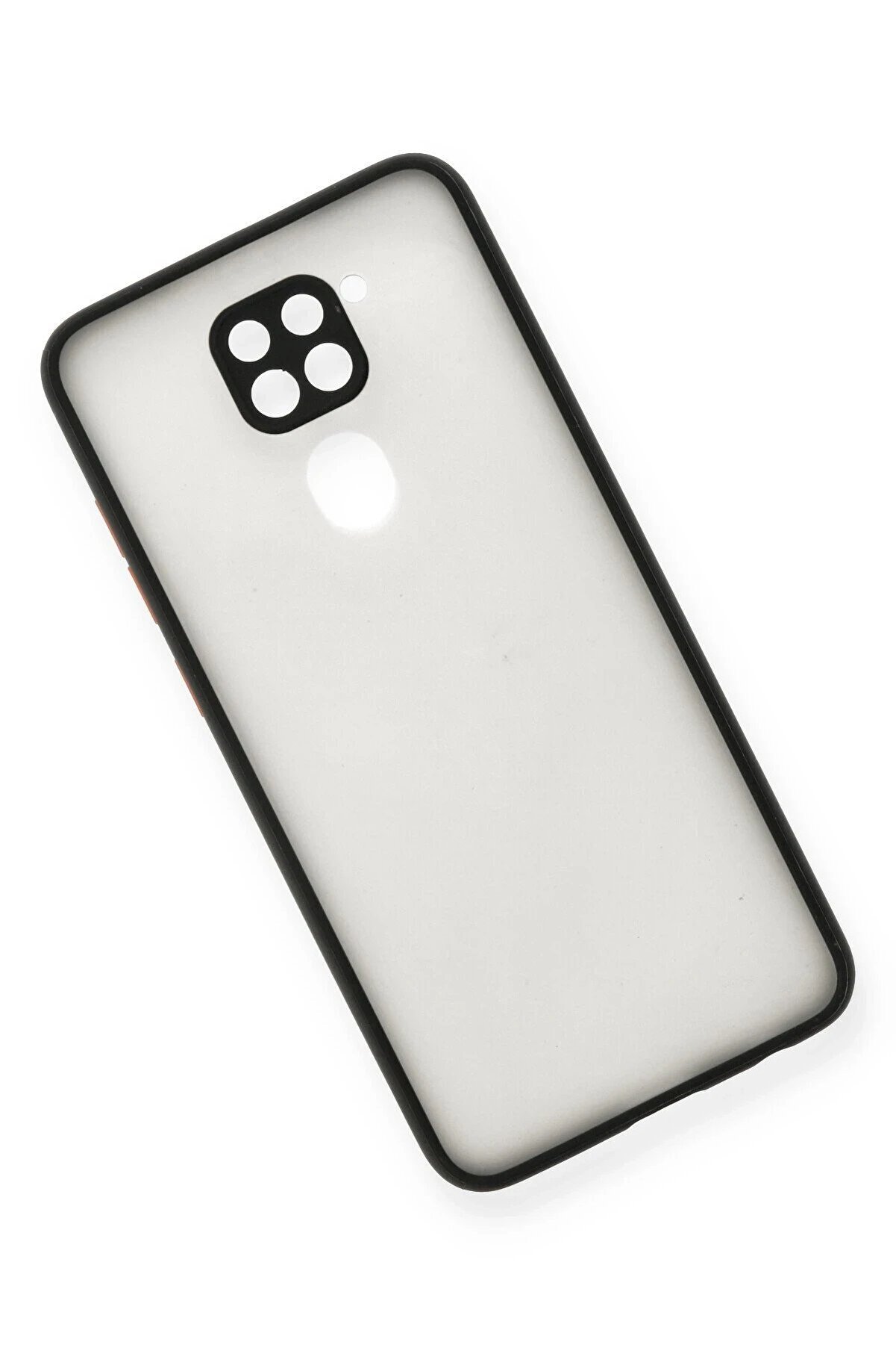 Xi̇aomi̇ Redmi̇ Note 9 Kılıf Montreal Si̇li̇kon Kapak - Si̇yah - Dropx1363-5577