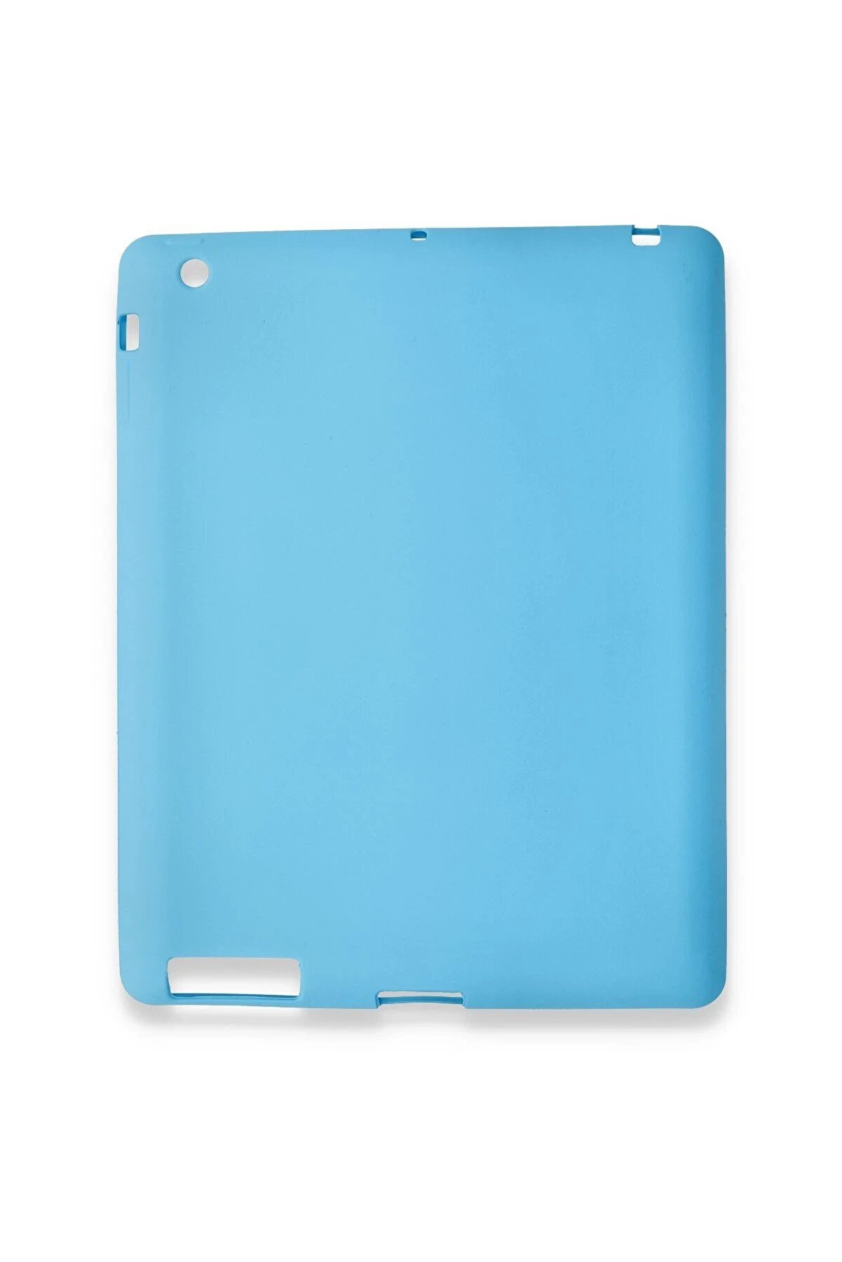 CepteToptan iPad 4 9.7 Kılıf Evo Tablet Silikon - Mavi - DROPX5699-8210