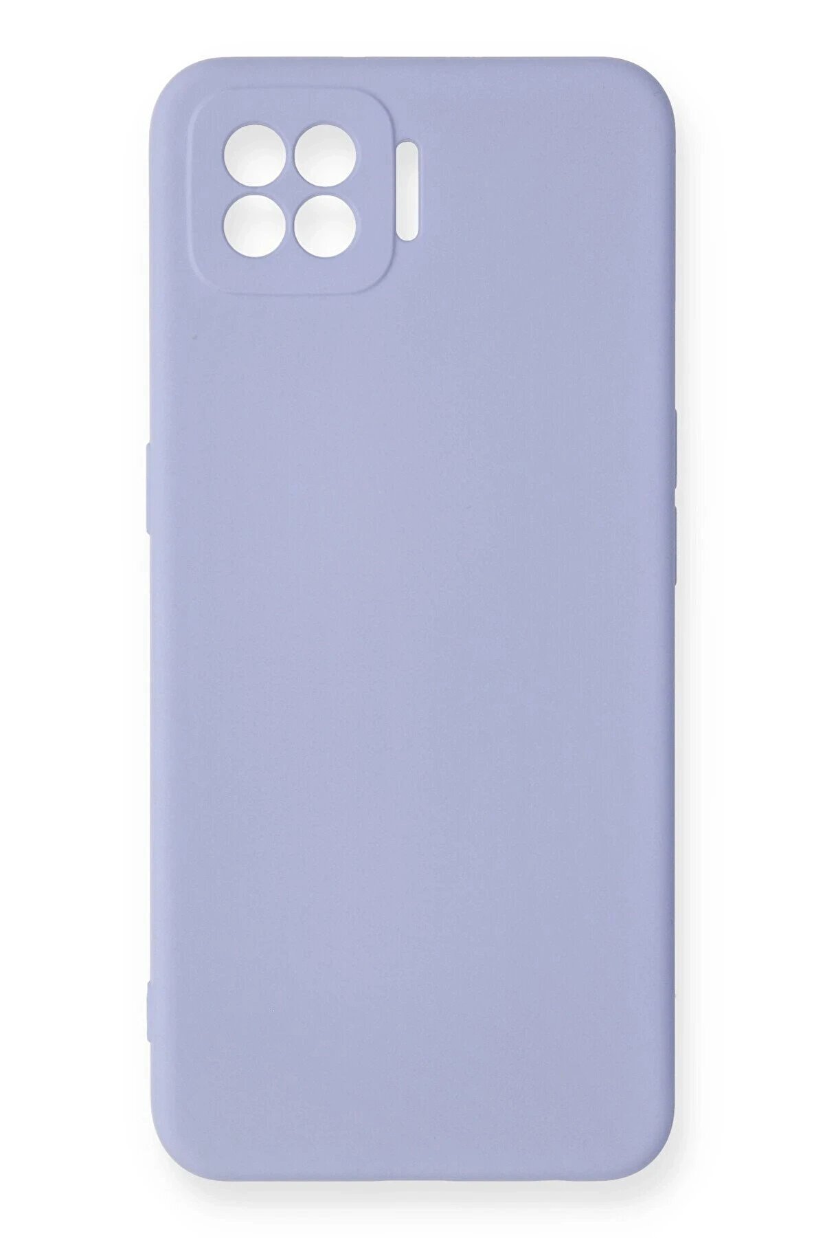 CepteToptan Oppo A73 Kılıf Nano i&ccedil;i Kadife Silikon - Lila - DROPX7952-1934