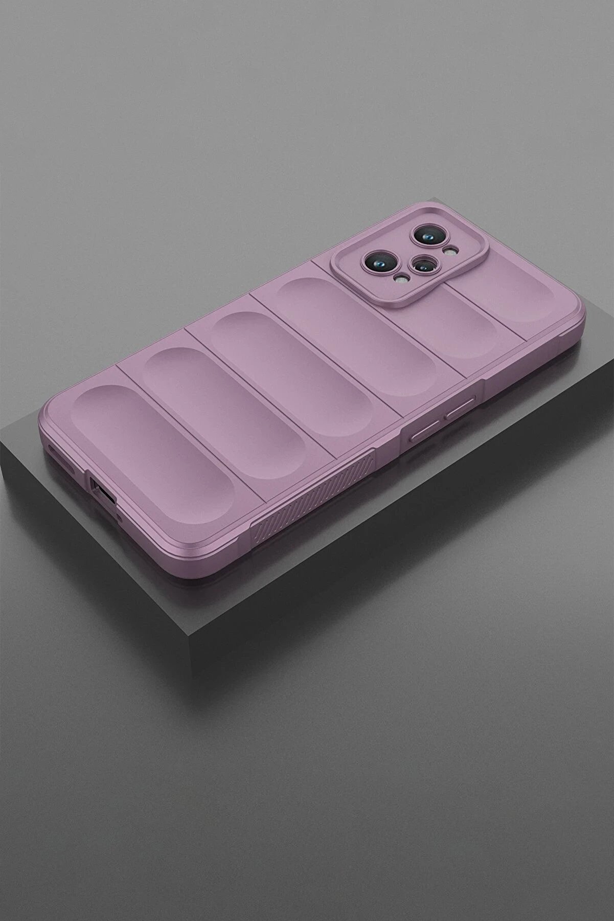 Realme Gt2 5G Kılıf Opti̇mum Si̇li̇kon - Mor - Dropx9498-2684