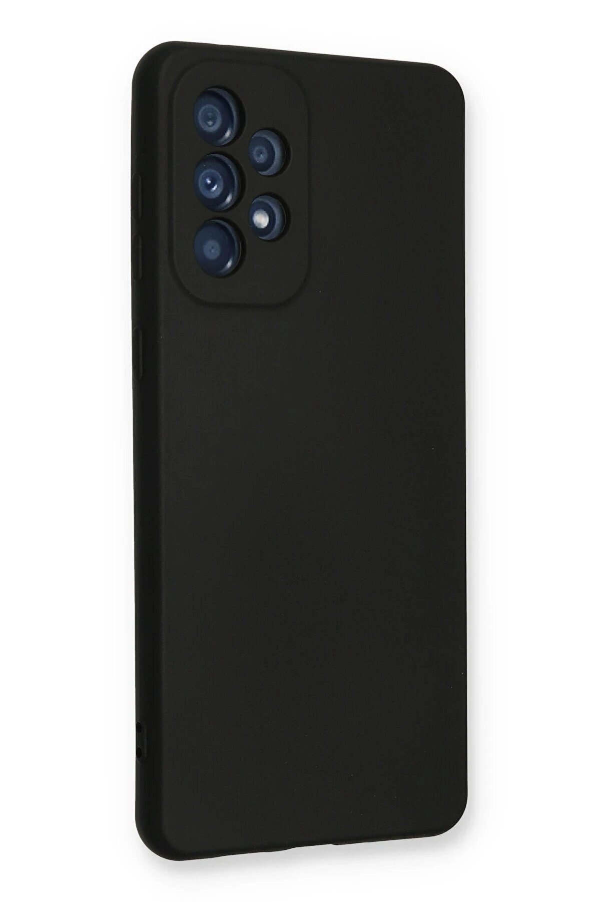 Samsung Galaxy A53 5G Kılıf Nano İçi̇ Kadi̇fe Si̇li̇kon - Si̇yah - Dropx6618-7247