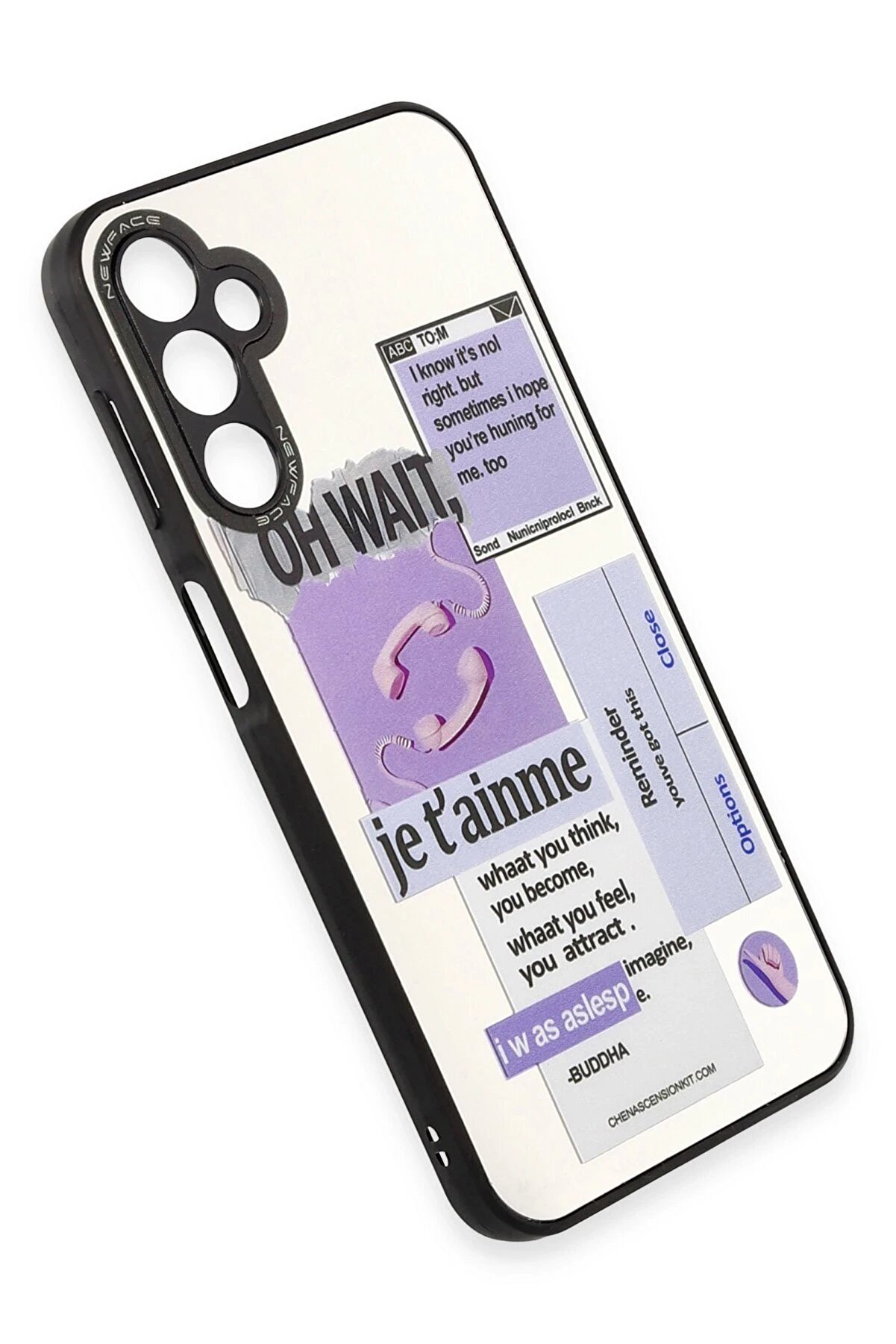 Samsung Galaxy A04S Kılıf Mi̇rror Desenli̇ Kapak - Mi̇rror - 4 - Dropx9612-8676