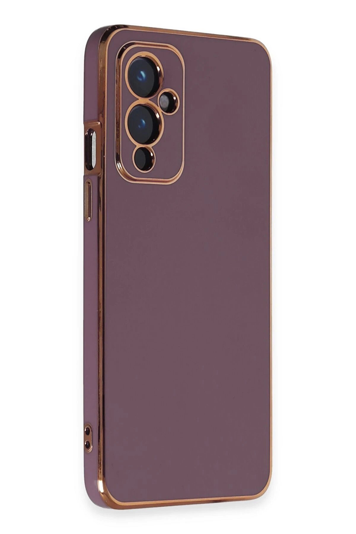 One Plus 9 Kılıf Volet Si̇li̇kon - Mor - Dropx9244-5531