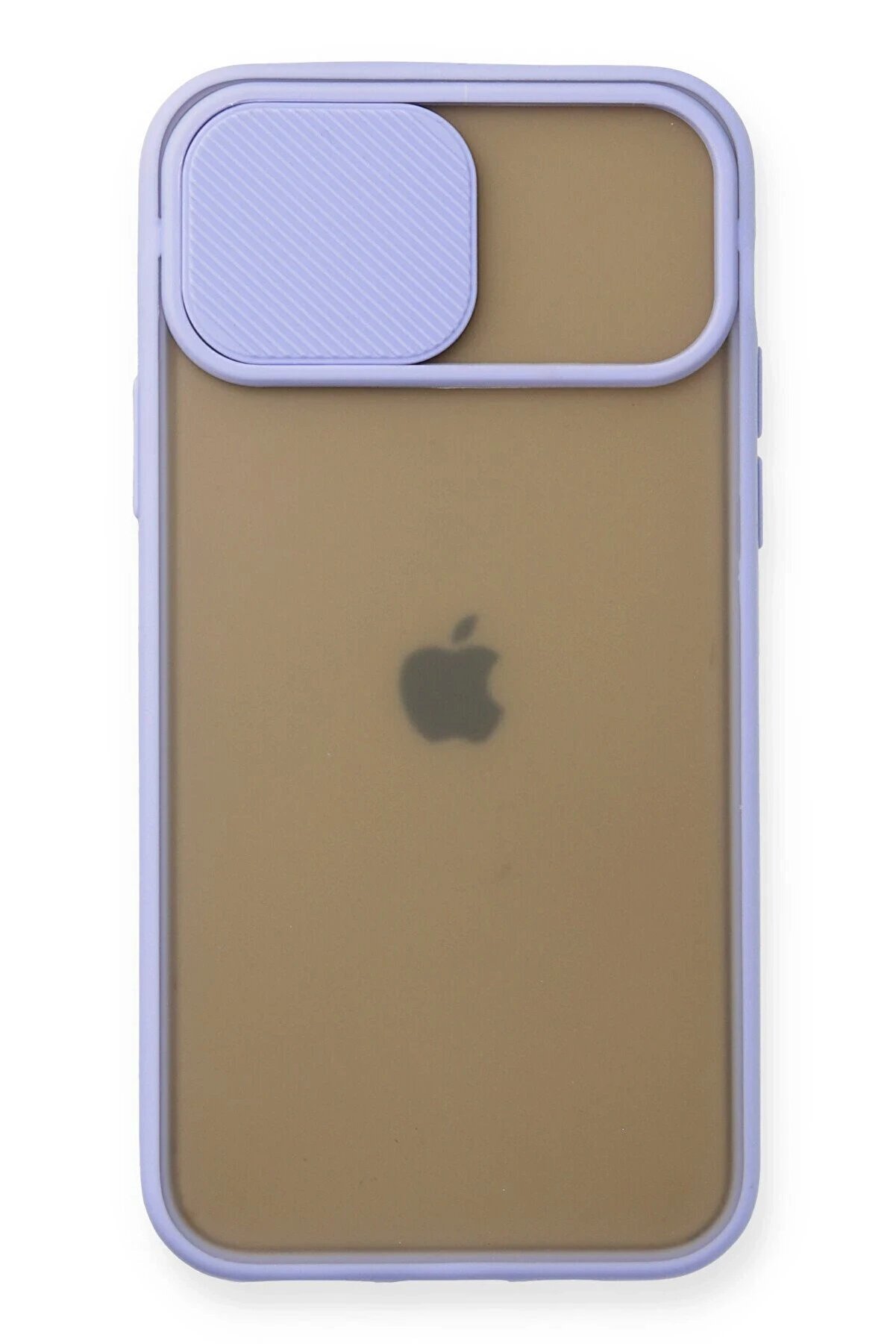 İphone 11 Pro Kılıf Palm Buzlu Kamera Sürgülü Si̇li̇kon - Li̇la - Dropx6625-3613