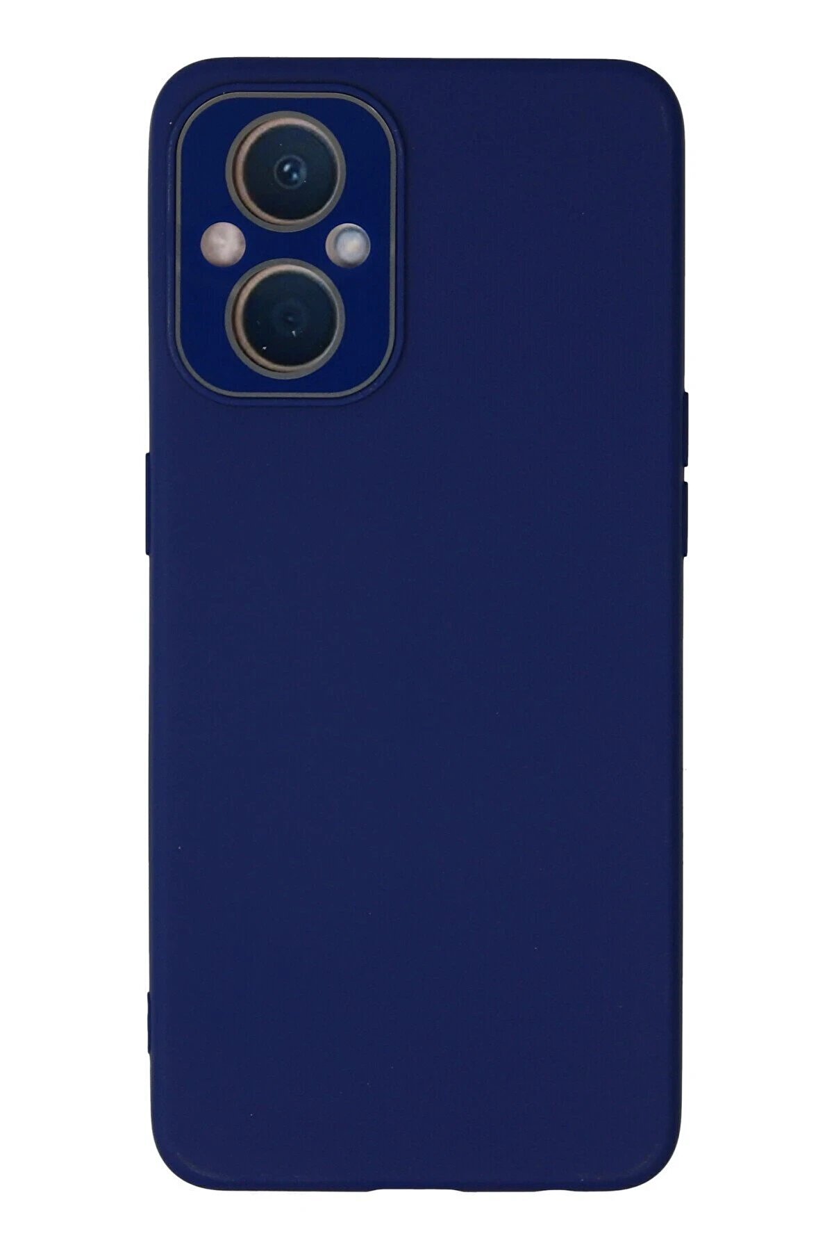 CepteToptan Oppo Reno 7 Lite Kılıf Lansman Glass Kapak - Sky Blue - DROPX1961-7726