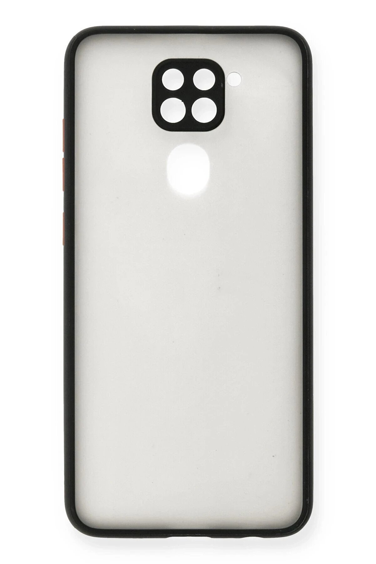 Xi̇aomi̇ Redmi̇ Note 9 Kılıf Montreal Si̇li̇kon Kapak - Si̇yah - Dropx1363-5577