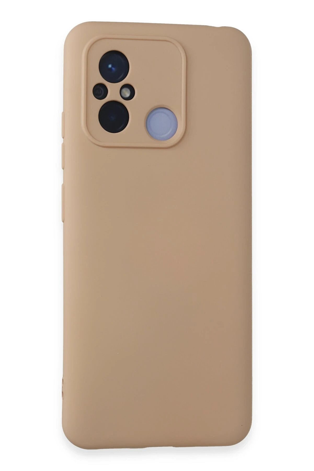 Xi̇aomi̇ Redmi̇ 12C Kılıf Nano İ&ccedil;i̇ Kadi̇fe Si̇li̇kon - Pudra - Dropx5025-3147