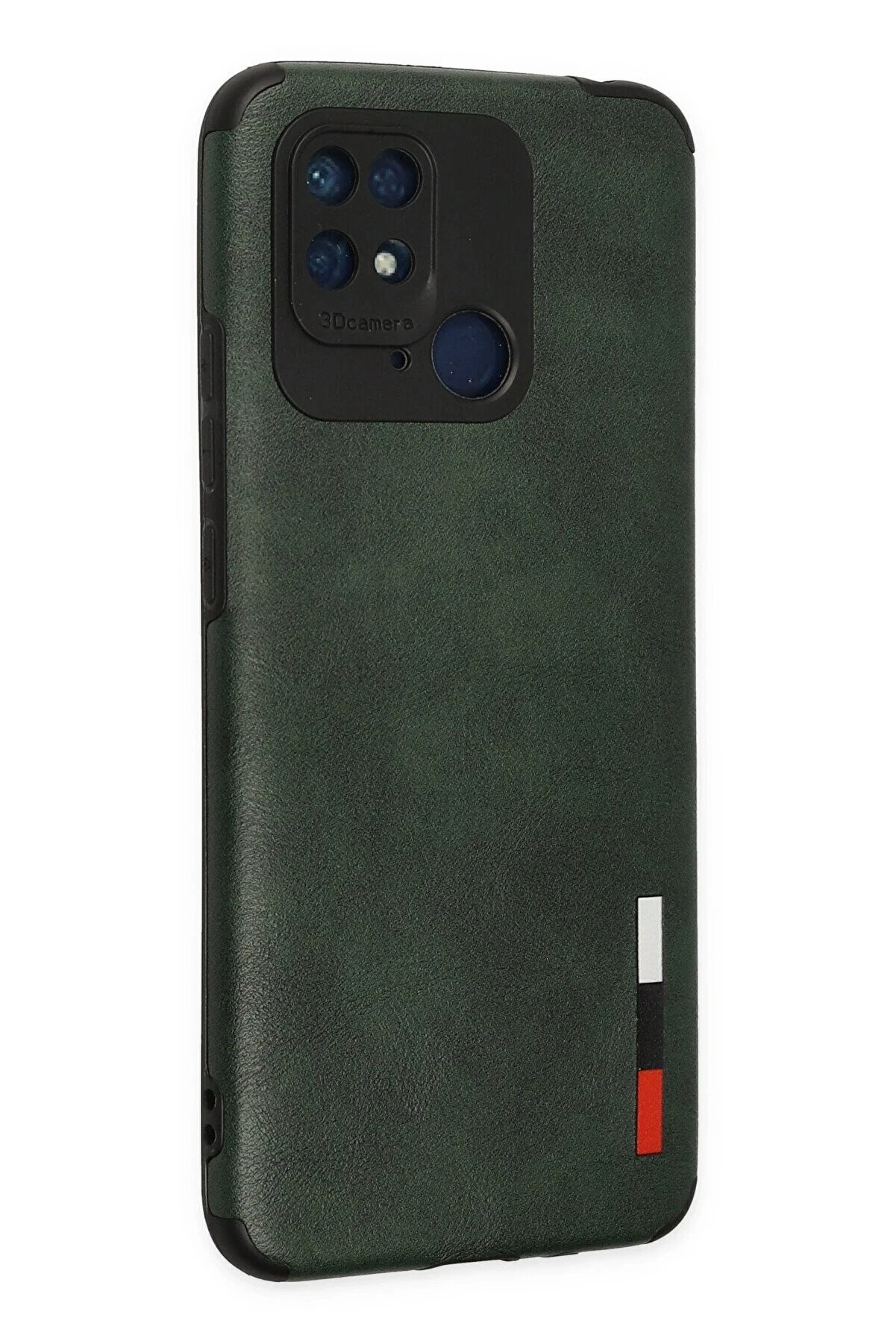 Xi̇aomi̇ Redmi̇ 10C Kılıf Loop Deri̇ Si̇li̇kon - Yeşi̇l - Dropx9008-1425