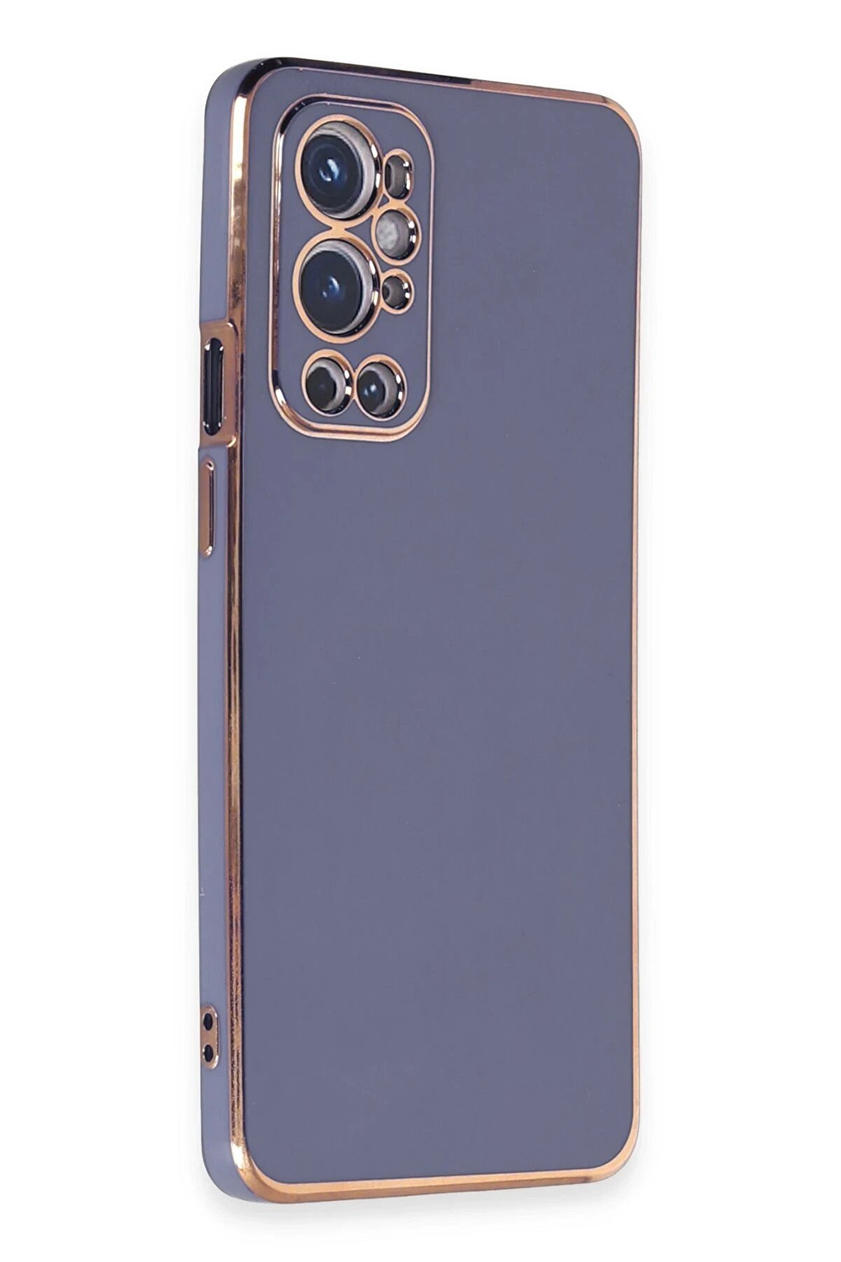 One Plus 9 Pro Kılıf Volet Si̇li̇kon - Mavi̇ - Dropx1619-8976