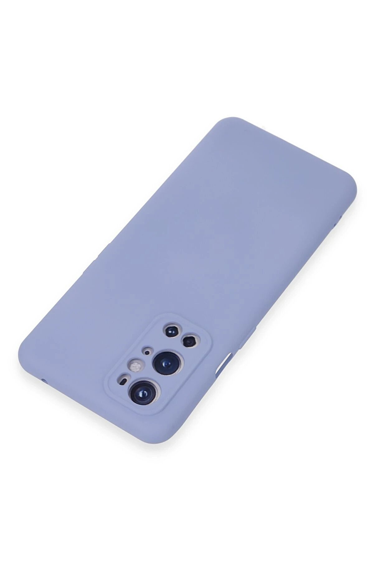 One Plus 9 Pro Kılıf Nano İçi̇ Kadi̇fe Si̇li̇kon - Li̇la - Dropx3947-9648