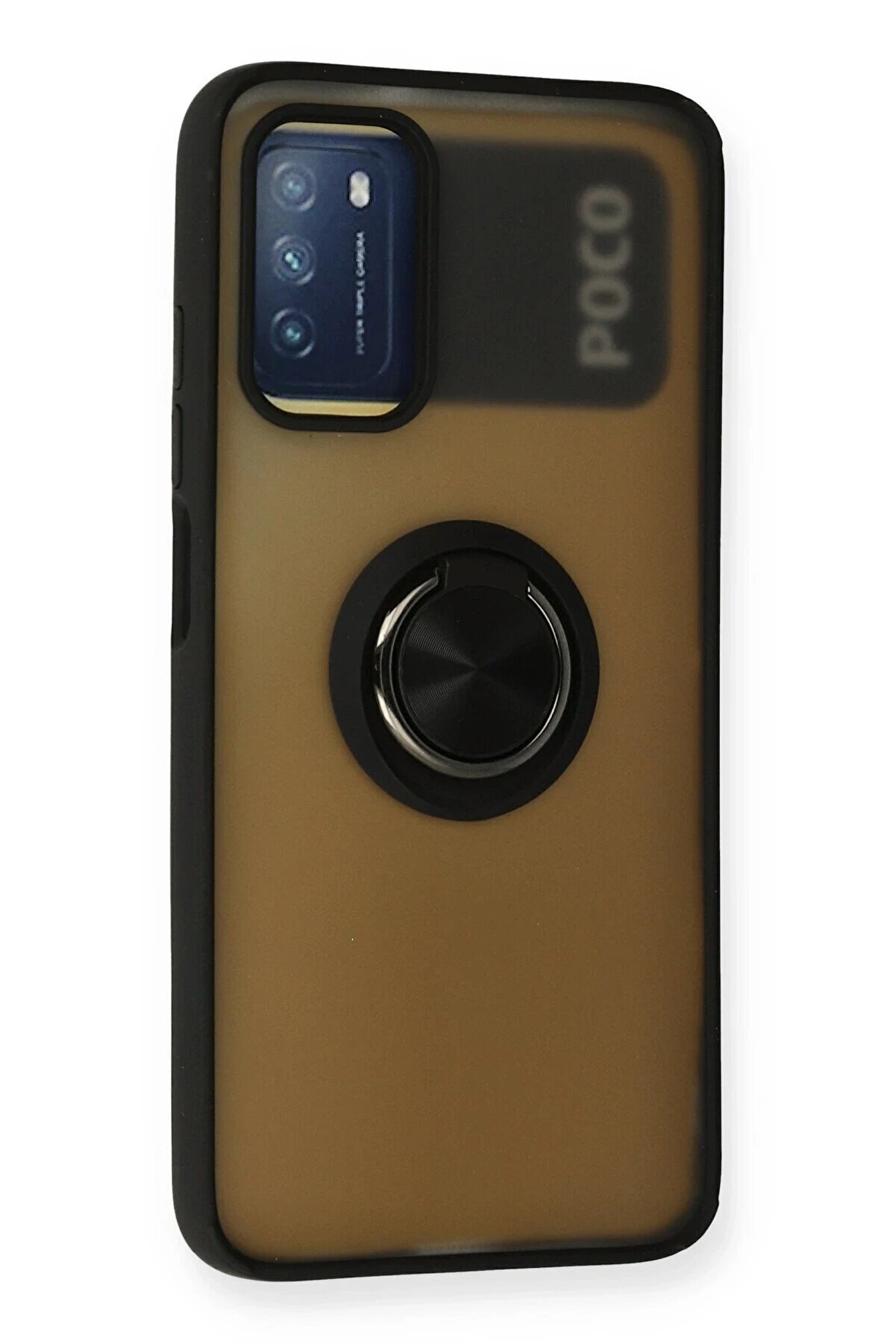 Xi̇aomi̇ Redmi̇ 9T Kılıf Montreal Y&uuml;z&uuml;kl&uuml; Si̇li̇kon Kapak - Si̇yah - Dropx6579-3998