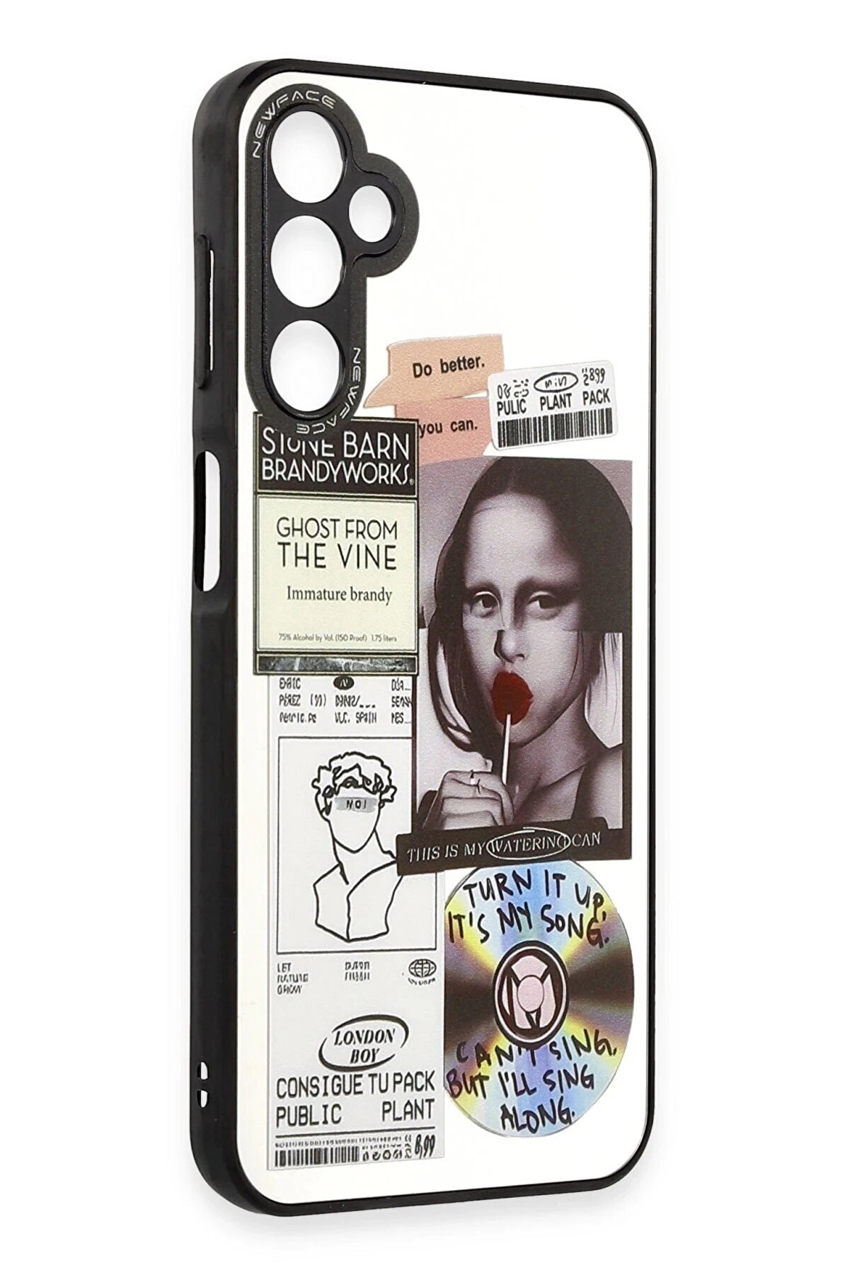 CepteToptan Samsung Galaxy A14 4G Kılıf Mirror Desenli Kapak - Mirror - 2 - DROPX3046-8269