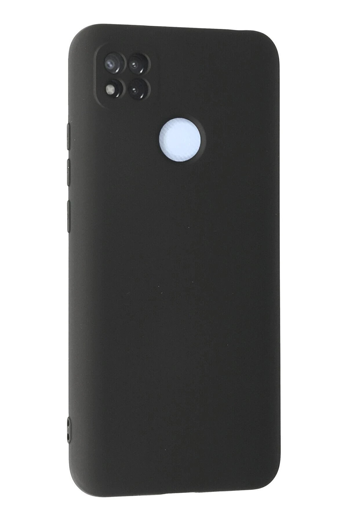 Xi̇aomi̇ Redmi̇ 9C Kılıf Nano İçi̇ Kadi̇fe Si̇li̇kon - Gri̇ - Dropx3373-9076