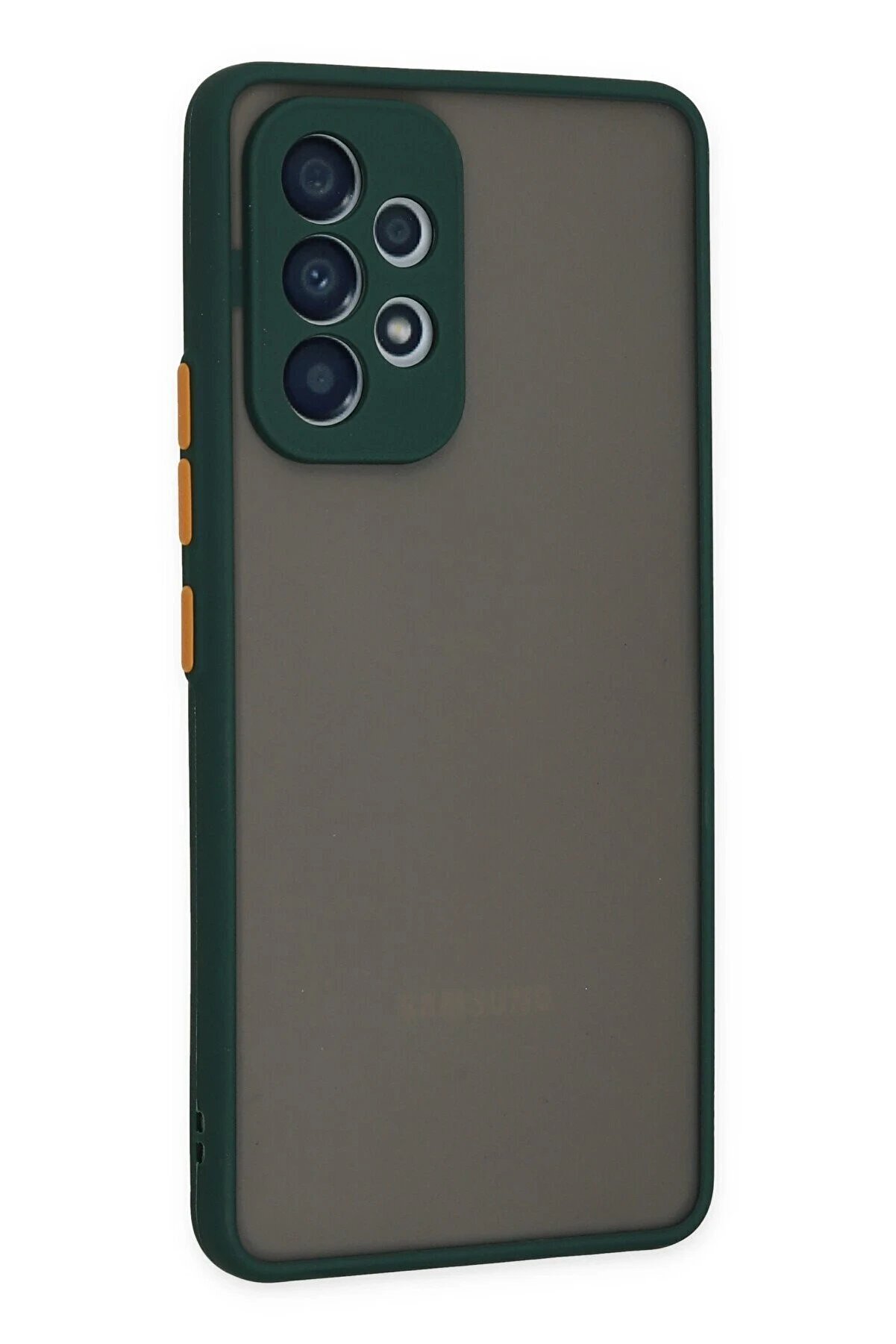 Samsung Galaxy A33 5G Kılıf Montreal Si̇li̇kon Kapak - Yeşi̇l - Dropx6781-4277