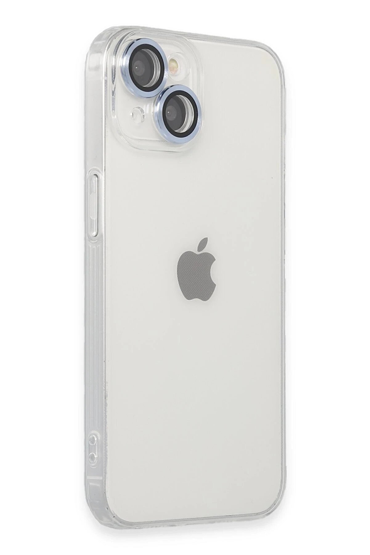 İphone 14 Kılıf Luko Lens Si̇li̇kon - Si̇erra Blue - Dropx4160-8509