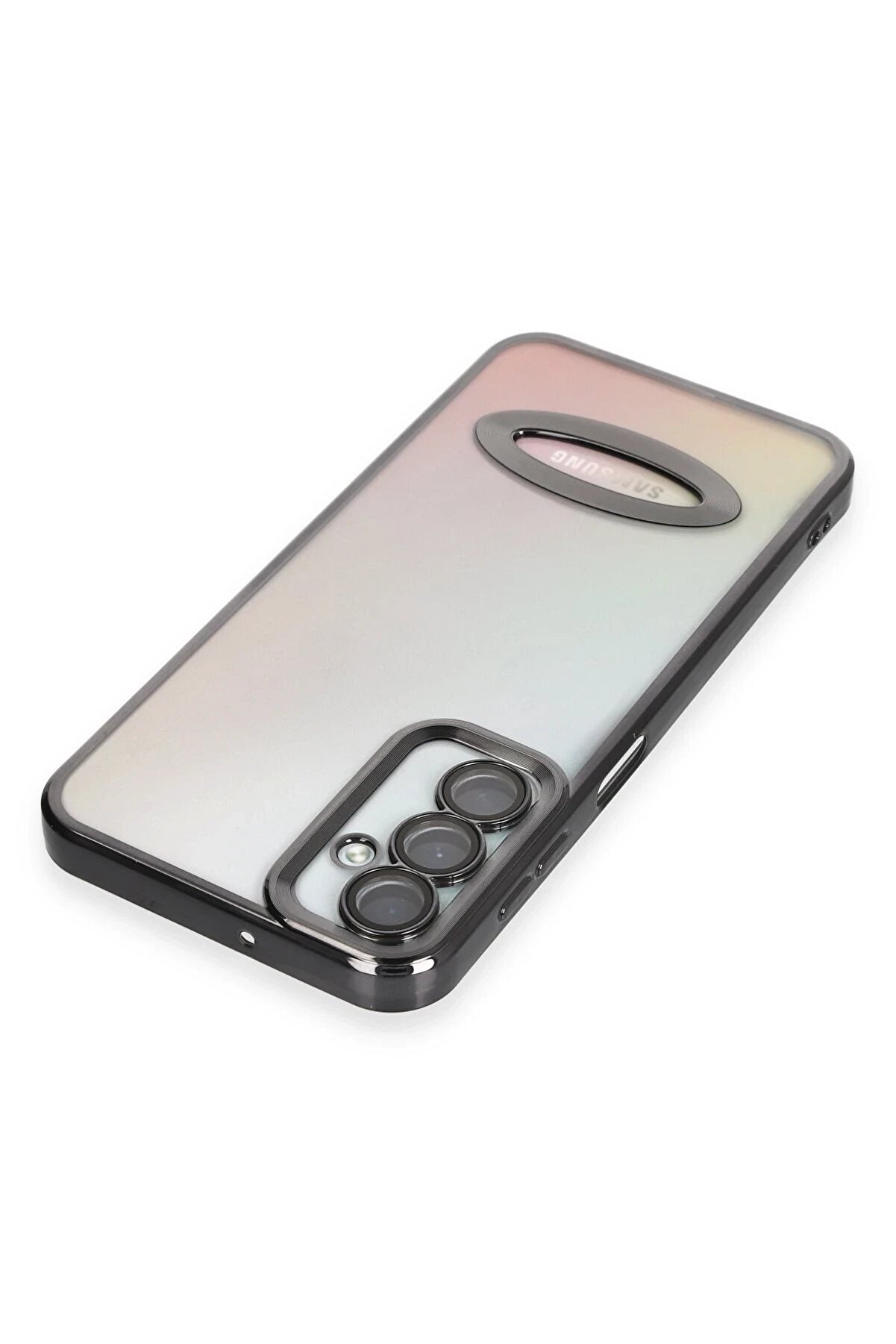 Samsung Galaxy A14 4G Kılıf Slot Si̇li̇kon - Si̇yah - Dropx8163-9101