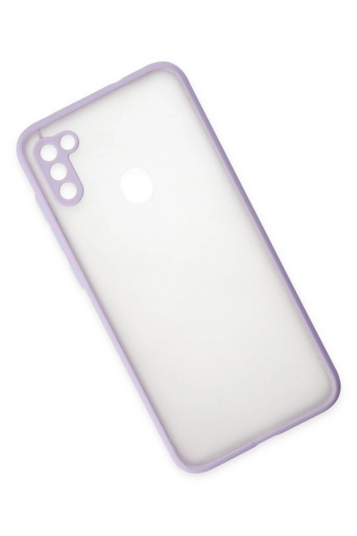 Samsung Galaxy A11 Kılıf Montreal Si̇li̇kon Kapak - Mor - Dropx6882-3588