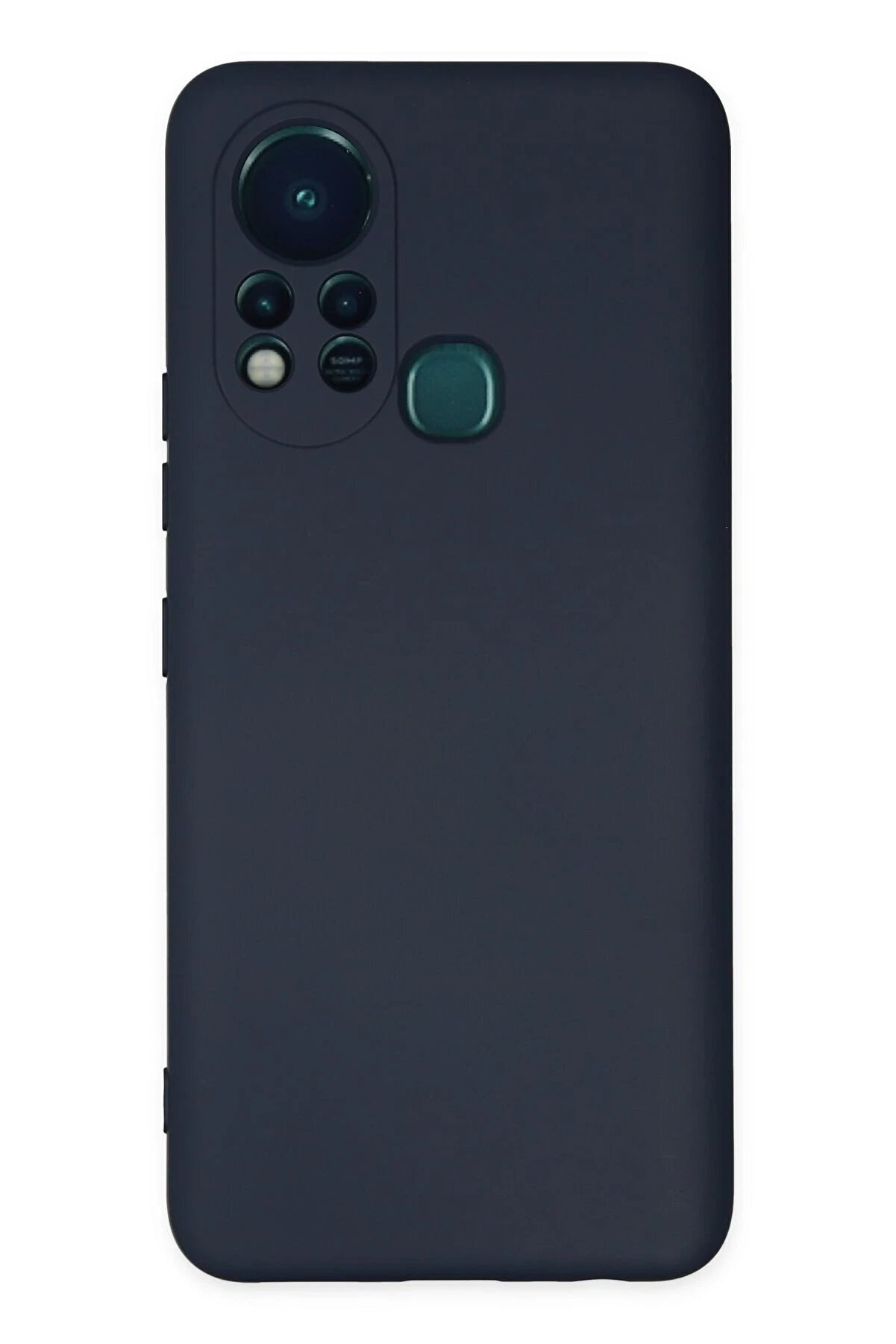 İnfi̇ni̇x Hot 11S Kılıf Nano İçi̇ Kadi̇fe Si̇li̇kon - Laci̇vert - Dropx5192-7914